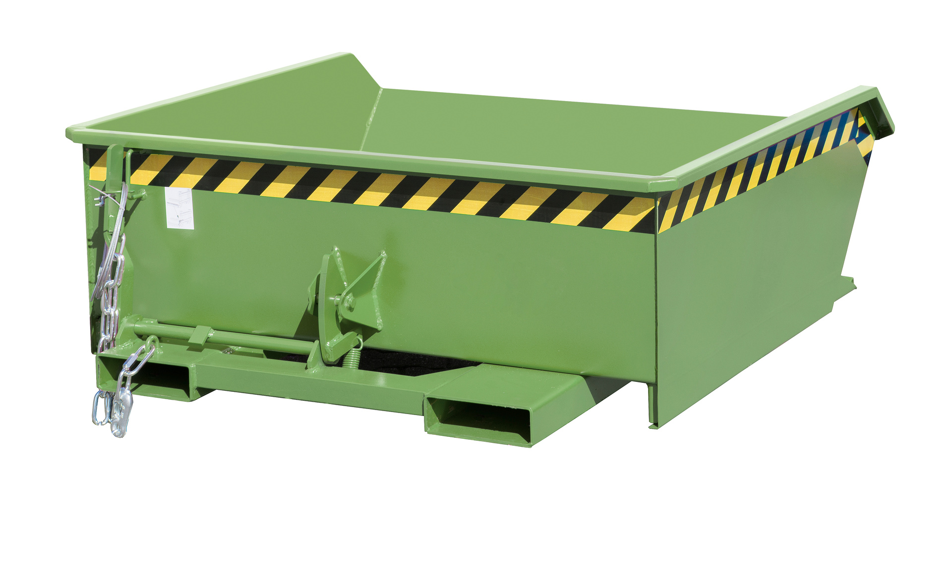 1 - Behälter  Mini-Kippbehälter MGU 460, 0,46 m³, lackiert, RAL 6011 Resedagrün