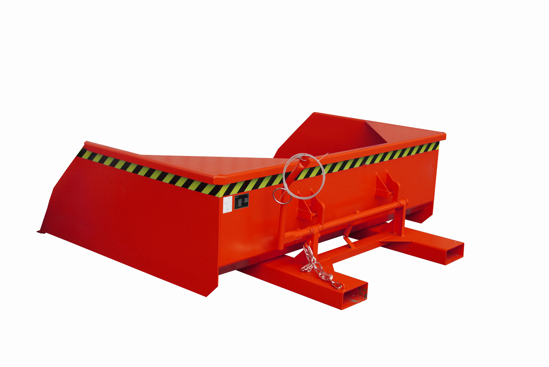 1 - Schaufeln Schaufel BSE 200, 2 m³, lackiert, RAL 3000 Feuerrot