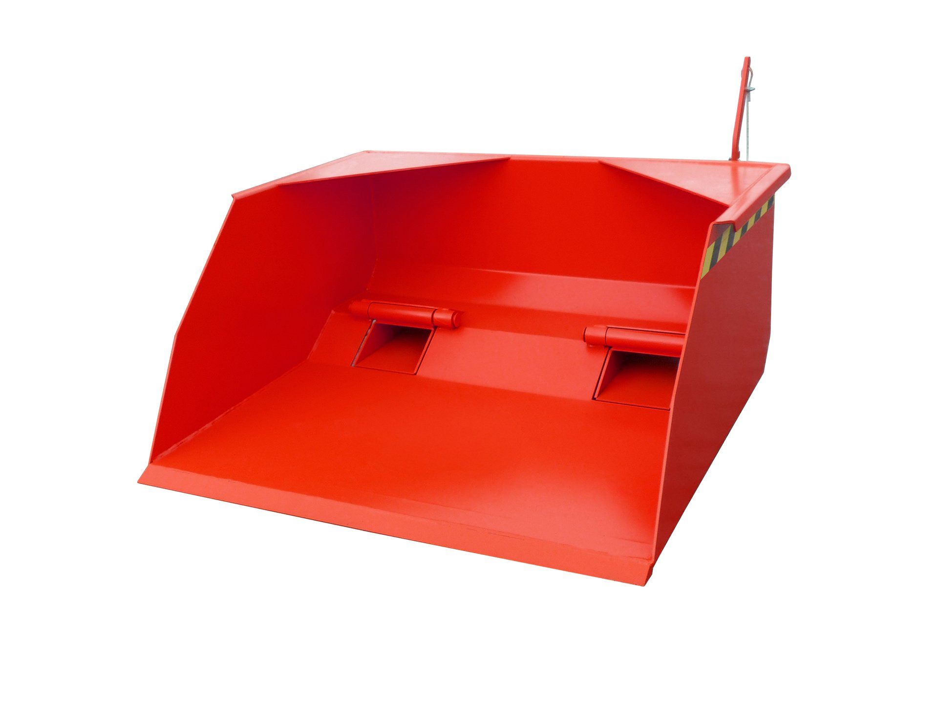 1 - Schaufeln  Schaufel BSM 50, 0,50 m³, lackiert, RAL 3000 Feuerrot