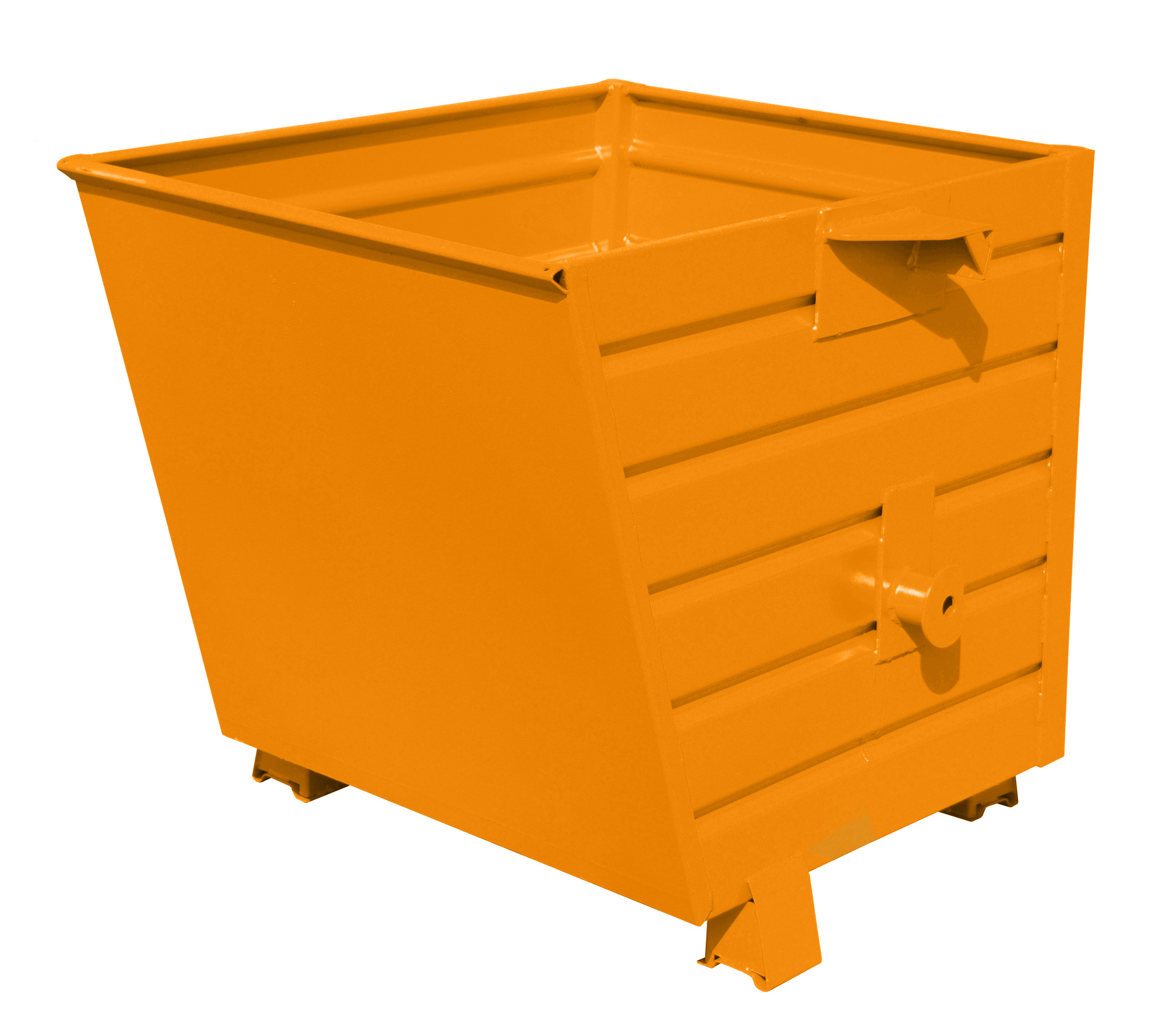 1 - Kipper  Stapelkipper BSK 55, 0,55 m³, lackiert, RAL 2000 Gelborange