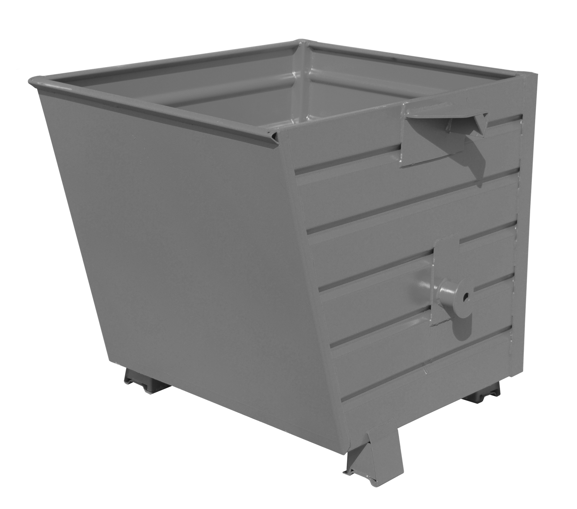 1 - Kipper  Stapelkipper BSK 55, 0,55 m³, lackiert, RAL 7005 Mausgrau