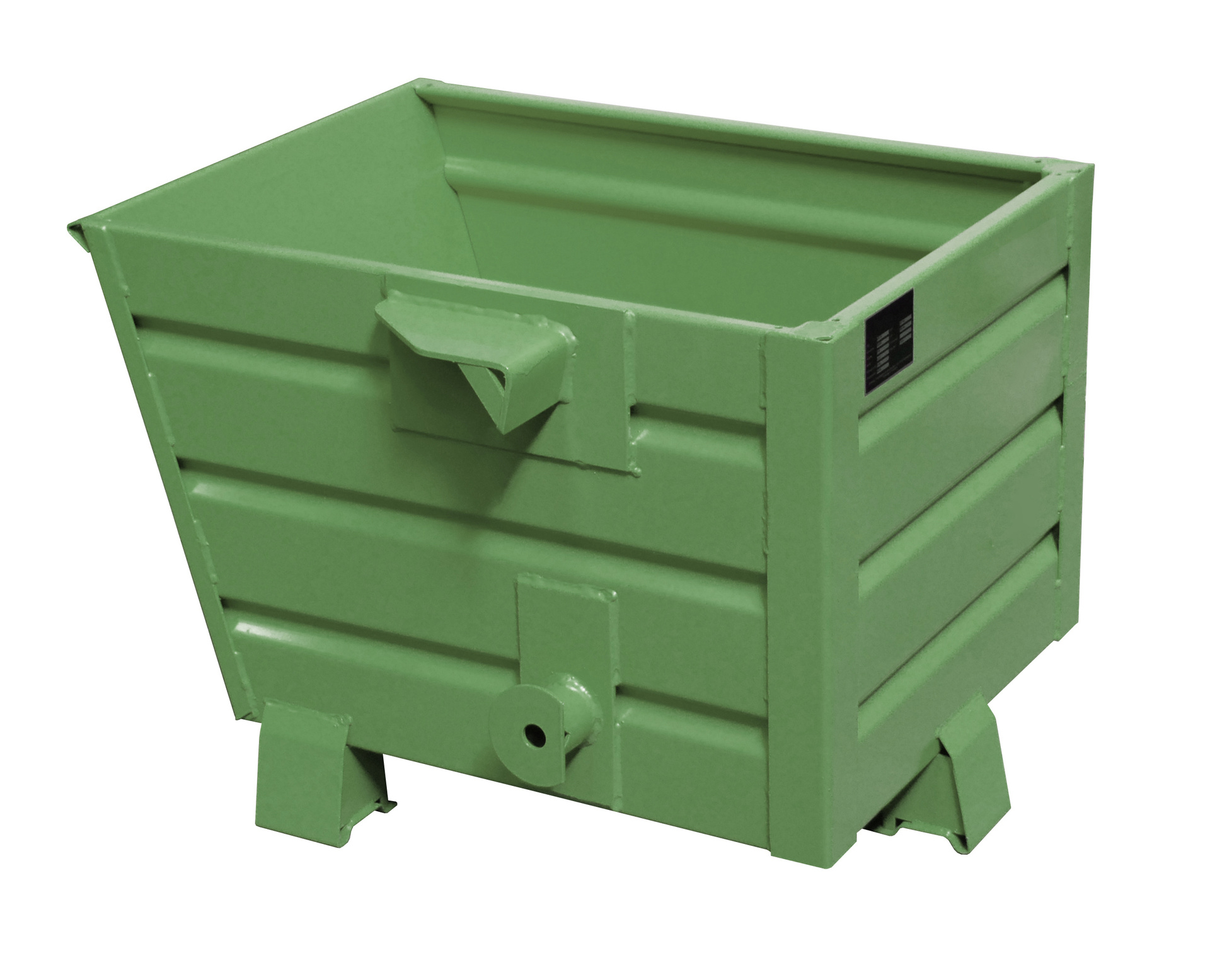 1 - Kipper  Späne-Stapelkipper BSS 30, 0,30 m³, lackiert, RAL 6011 Resedagrün