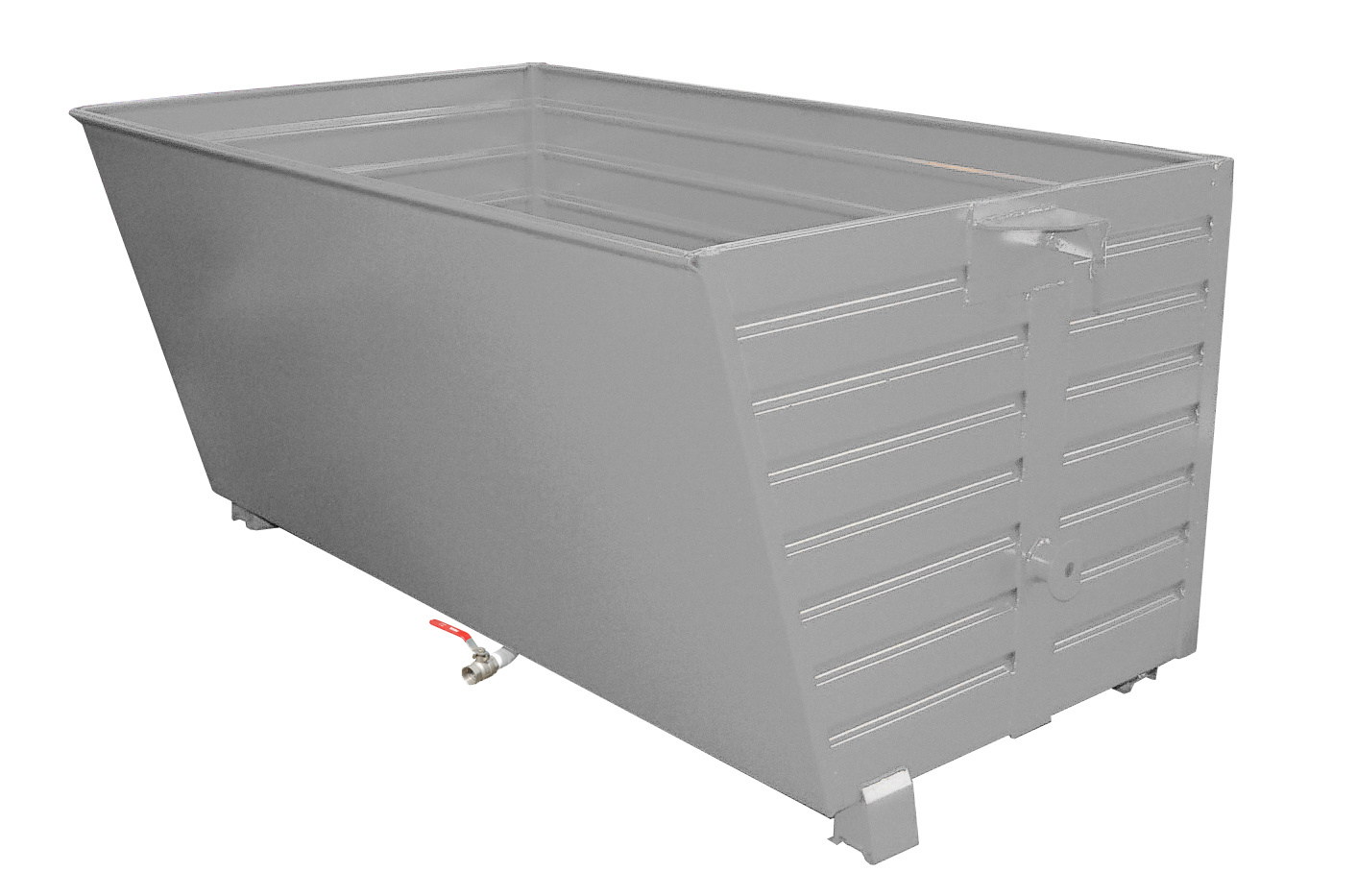 1 - Kipper  Späne-Stapelkipper BSS 200, 2 m³, lackiert, RAL 7005 Mausgrau