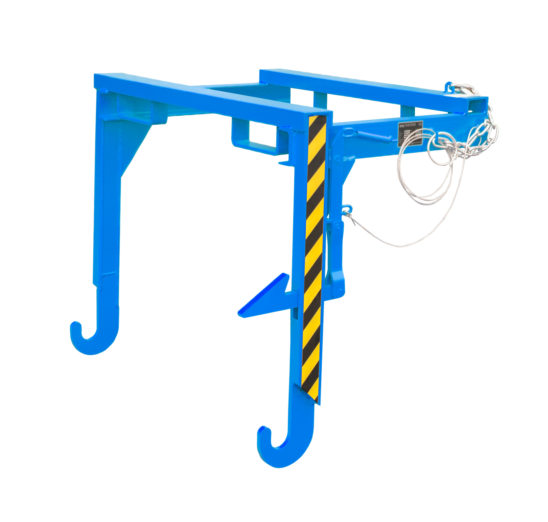 1 - Traversen Traverse für Stapelkipper BST 90, lackiert, RAL 5012 Lichtblau