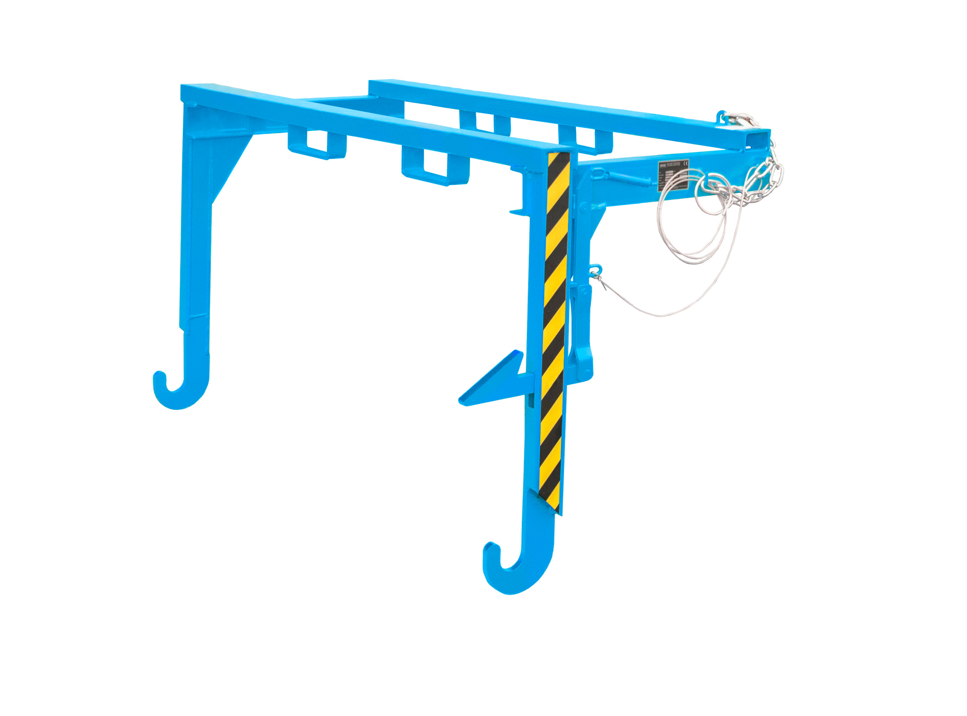 1 - Traversen Traverse für Stapelkipper BST 150, lackiert, RAL 5012 Lichtblau