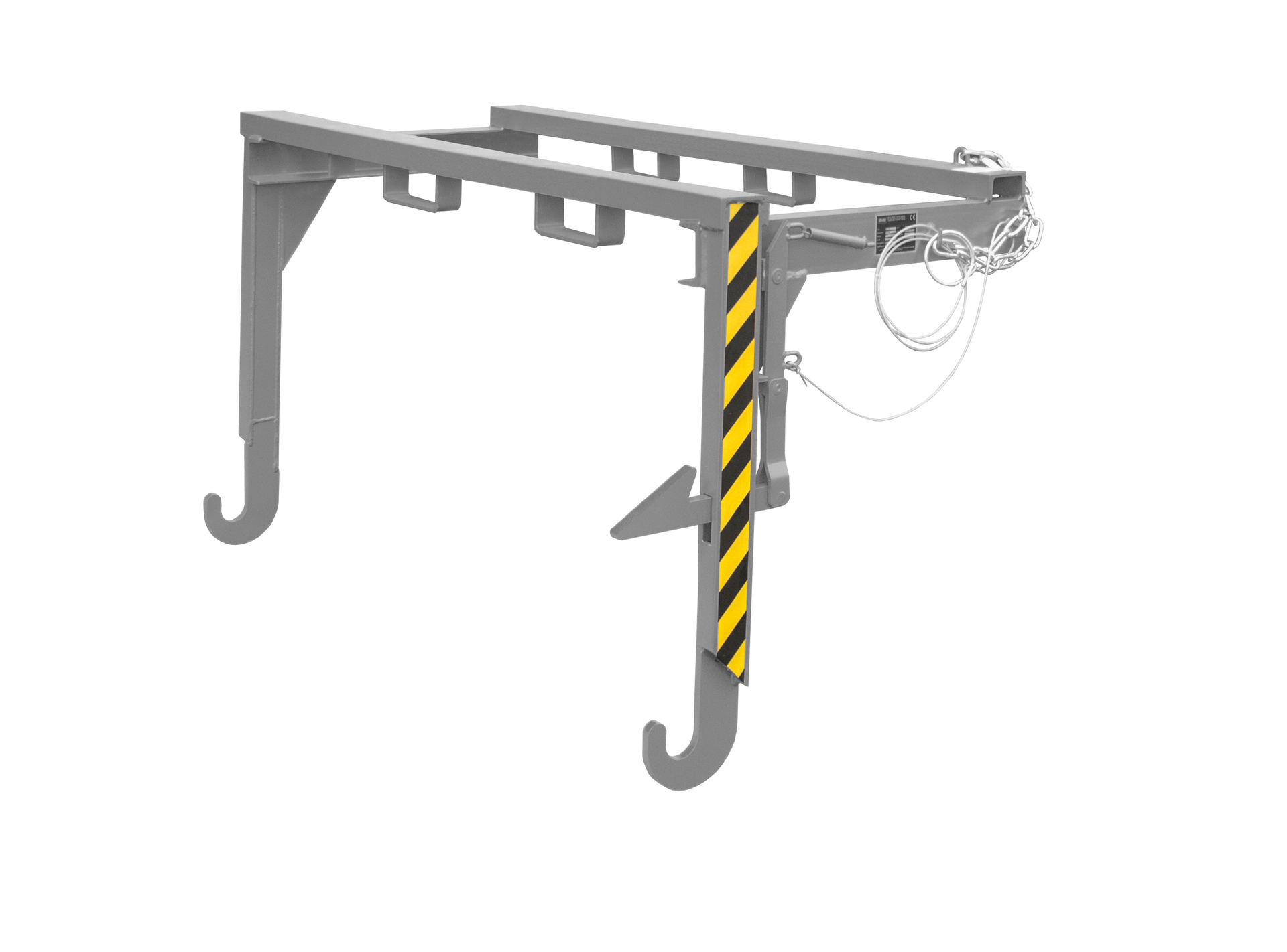 1 - Traversen Traverse für Stapelkipper BST 150, lackiert, RAL 7005 Mausgrau