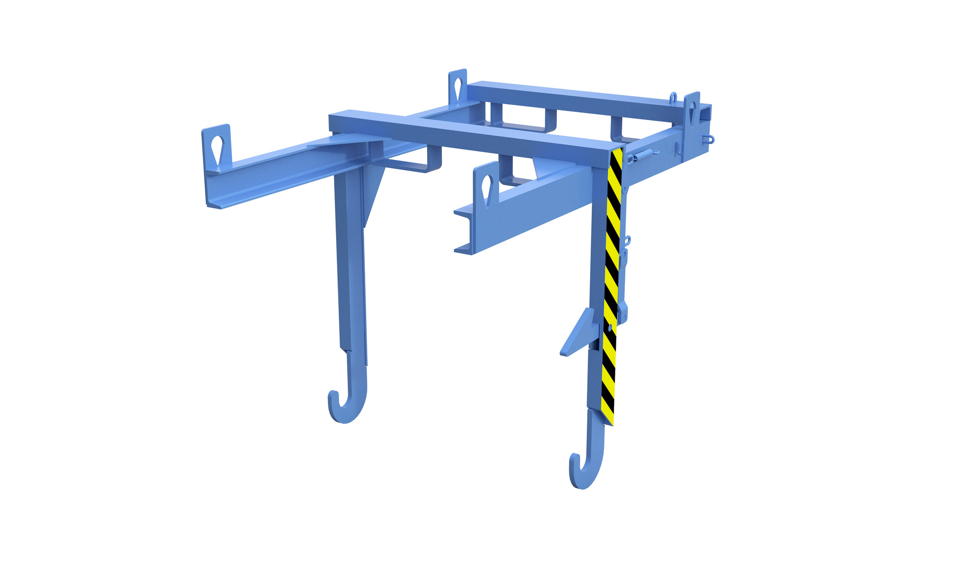 1 - Traversen Traverse für Stapelkipper BKT 55, lackiert, RAL 5012 Lichtblau