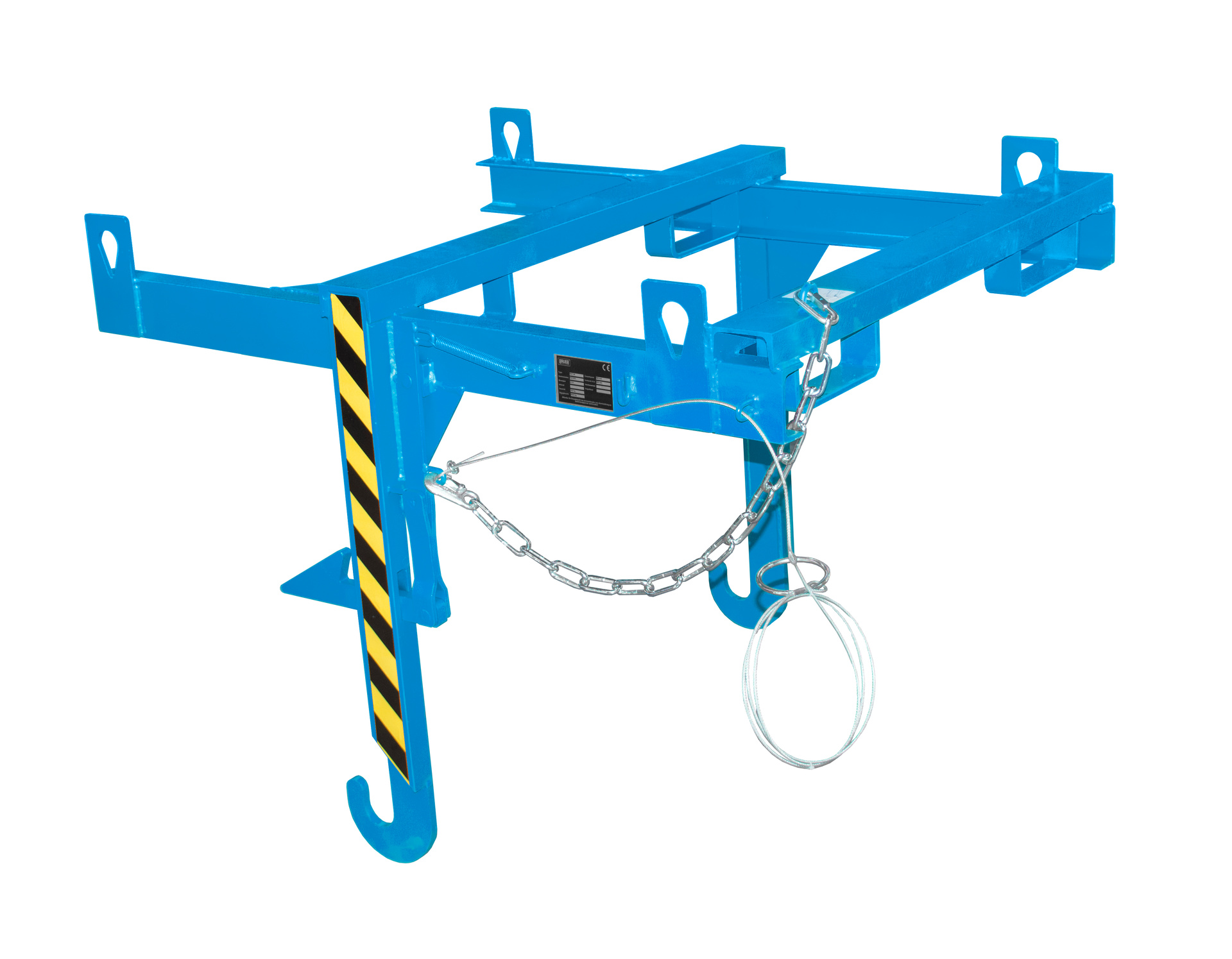 Traversen Traverse für Stapelkipper BKT 90, lackiert, RAL 5012 Lichtblau