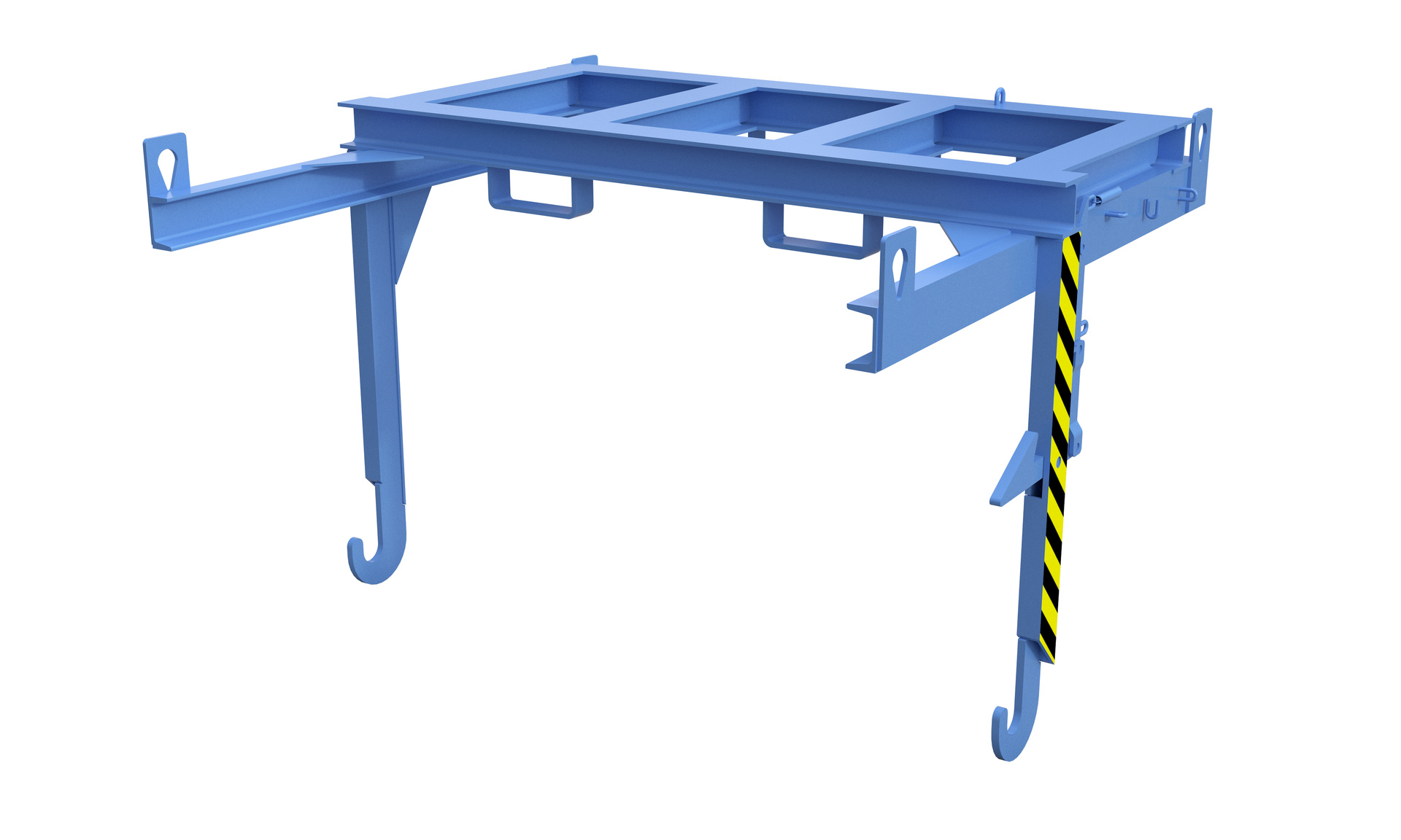 Traversen Traverse für Stapelkipper BKT 150, lackiert, RAL 5012 Lichtblau