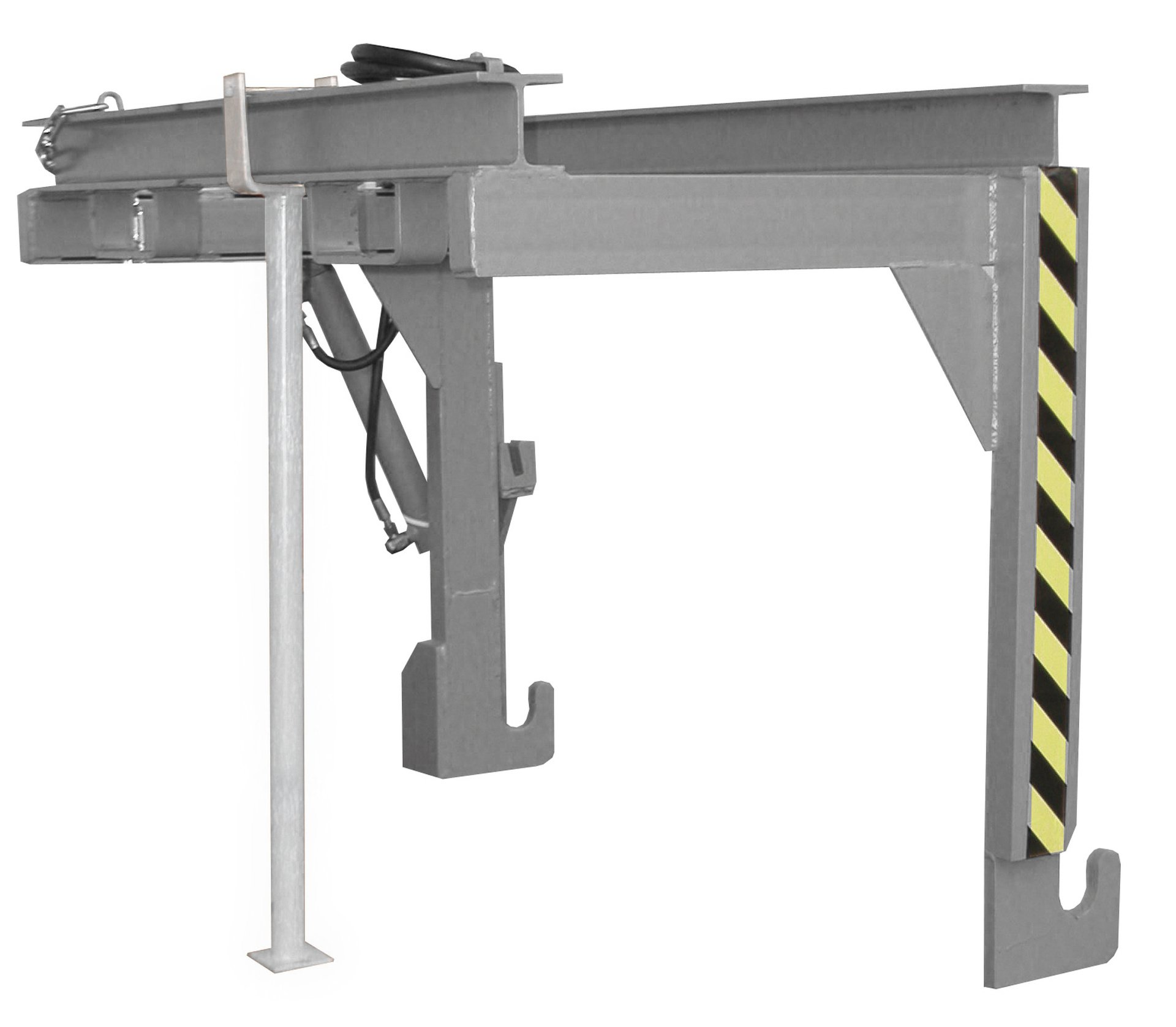 1 - Traversen Traverse für Stapelkipper BST-H 90, lackiert, RAL 7005 Mausgrau