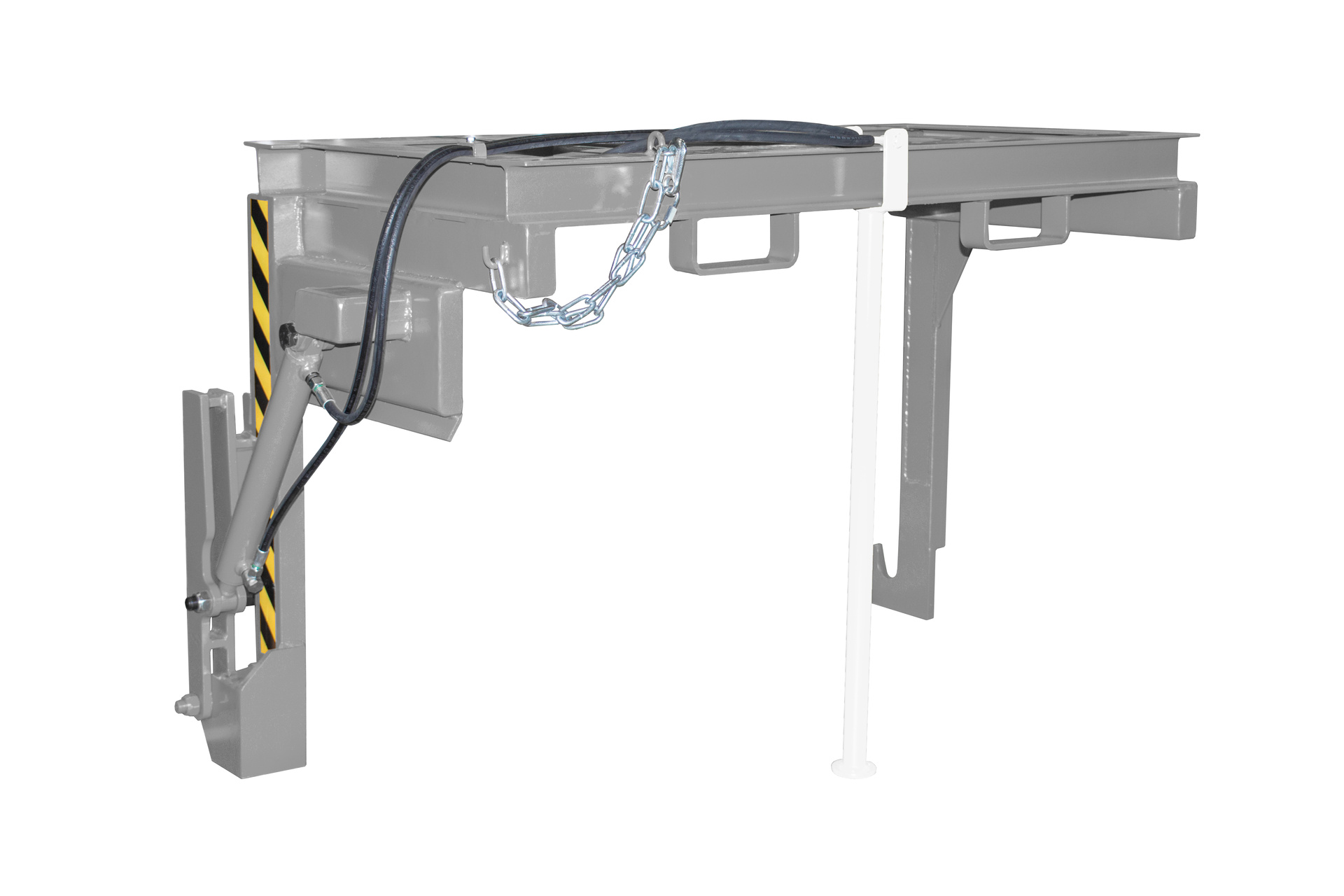 1 - Traversen Traverse für Stapelkipper BST-H 150, lackiert, RAL 7005 Mausgrau