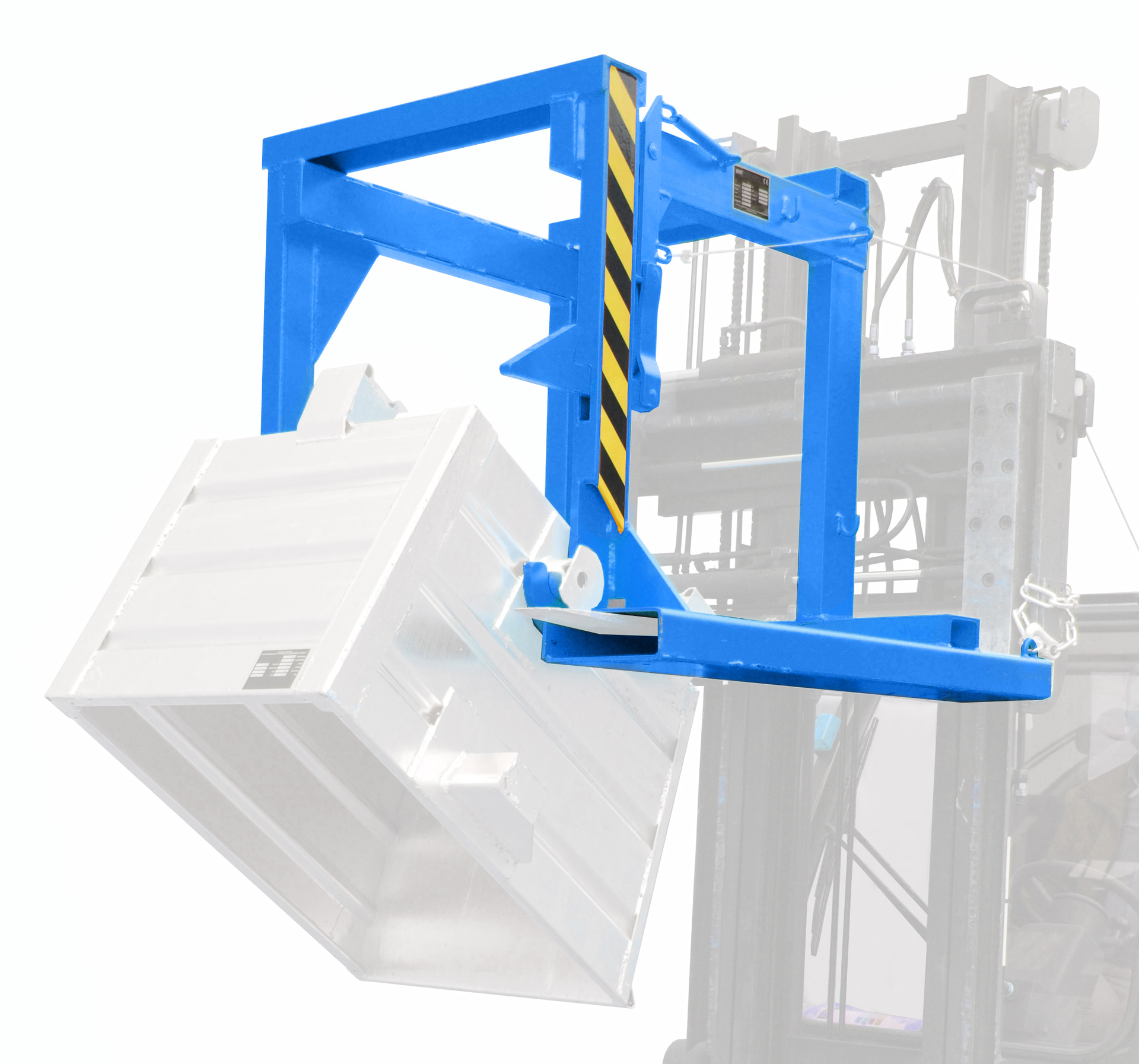 1 - Traversen Traverse für Stapelkipper BST-U 30, lackiert, RAL 5012 Lichtblau