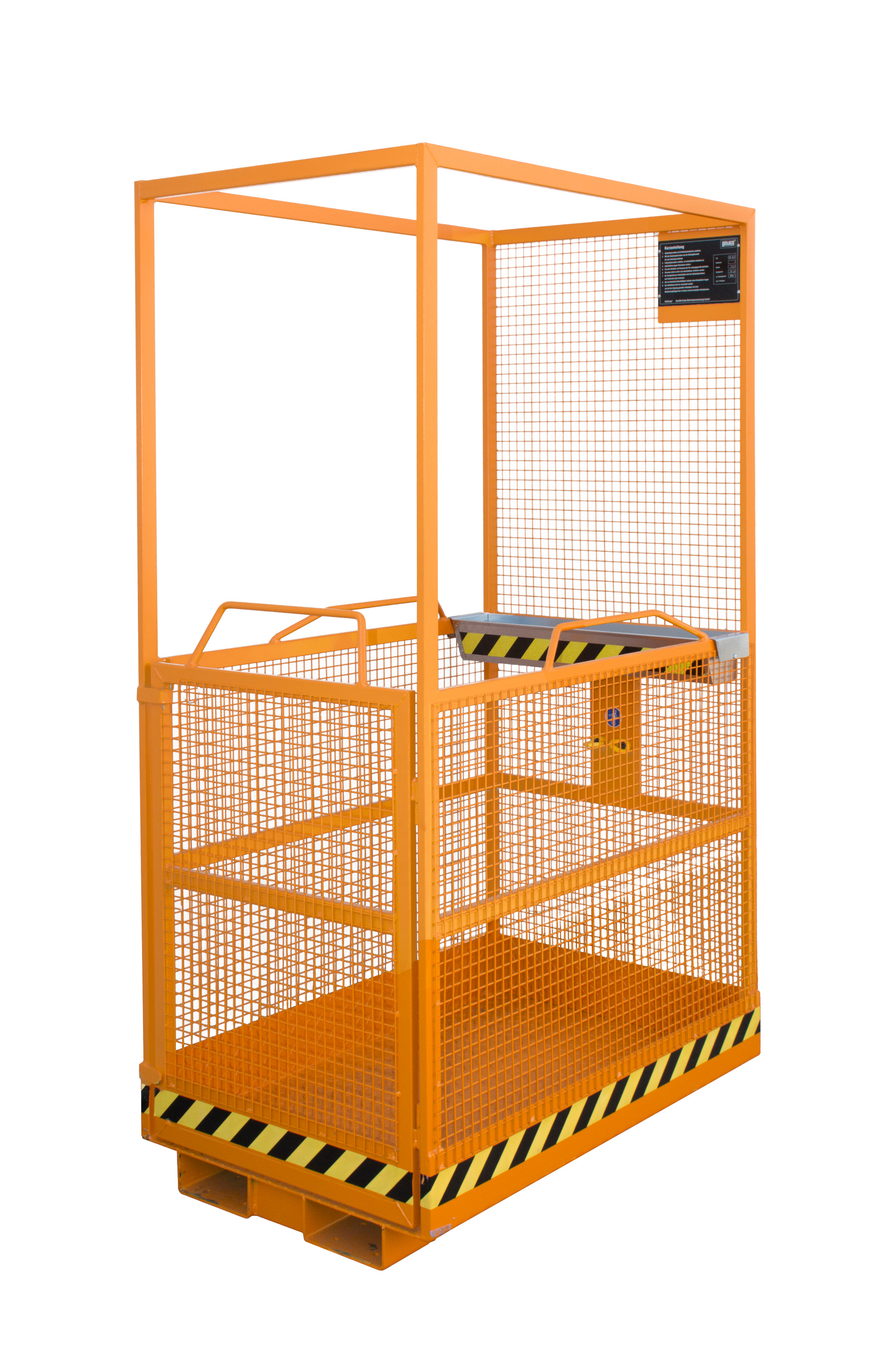 Arbeitsbühnen  Arbeitsbühne MB-A/L, lackiert, RAL 2000 Gelborange