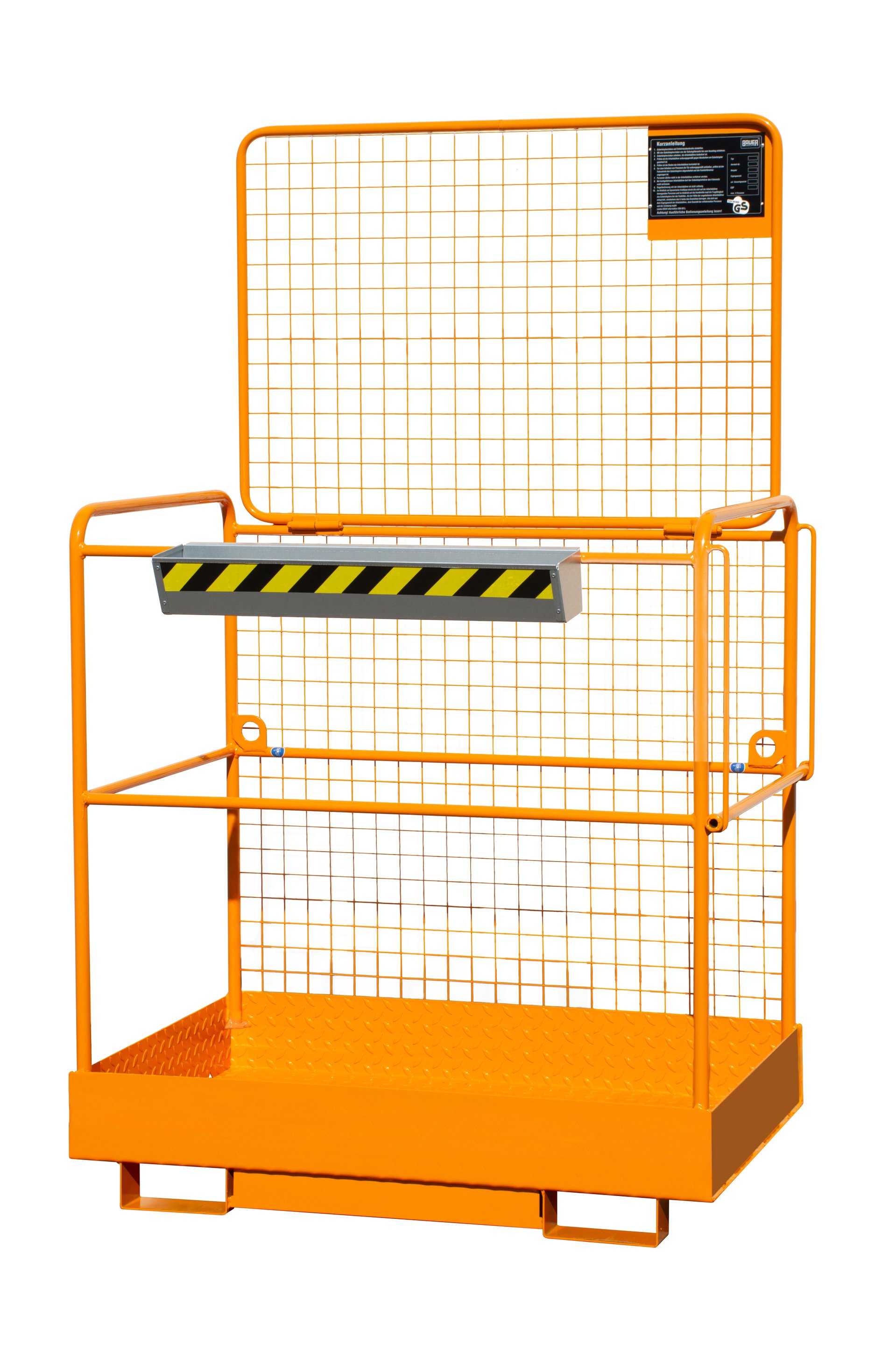 Arbeitsbühnen  Sicherheitskorb SIKO-G, lackiert, RAL 2000 Gelborange