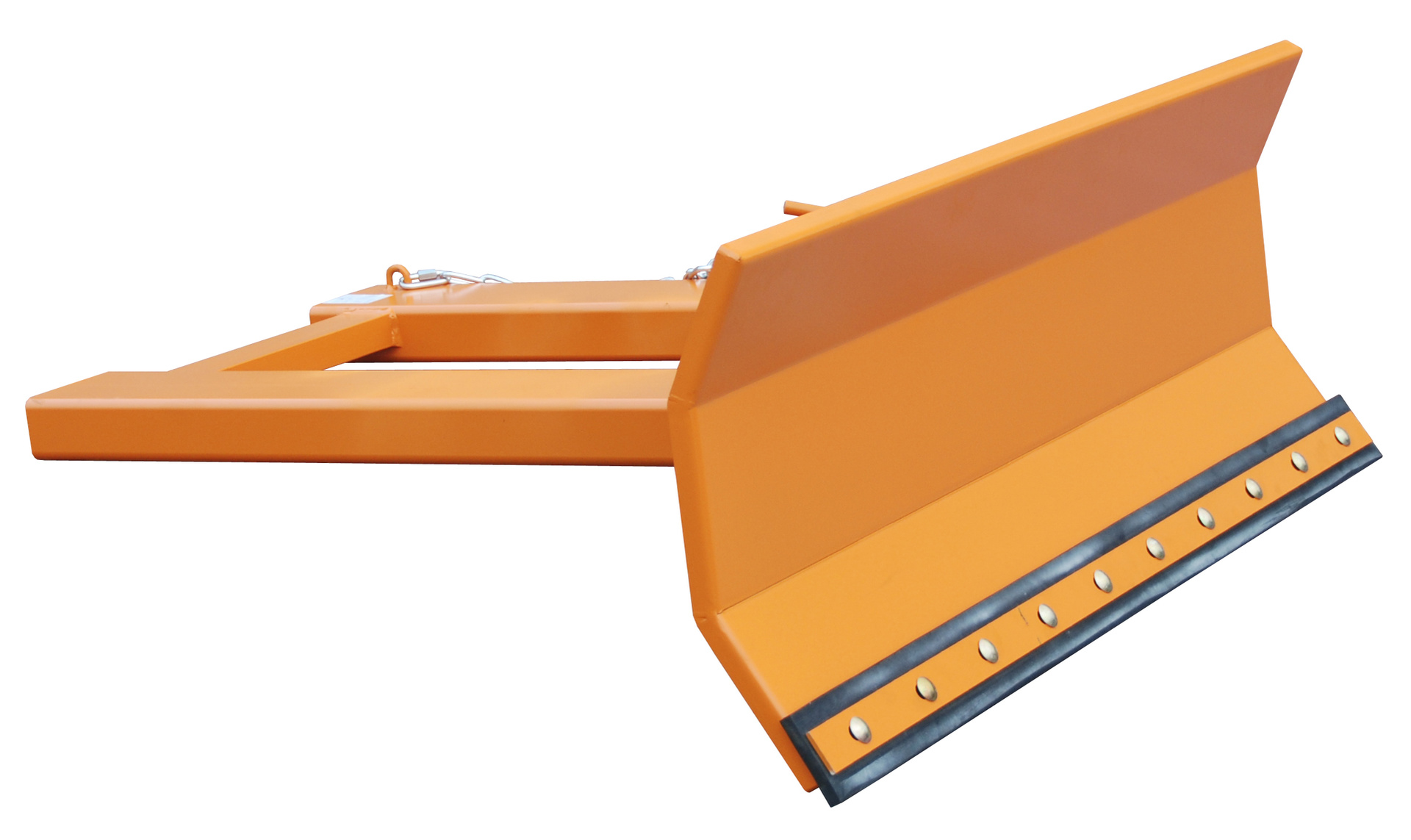 Schneeräumgeräte Schneeschieber SCH-L 1500, Räumbreite 1.500 mm, lackiert, RAL 2000 Gelborange