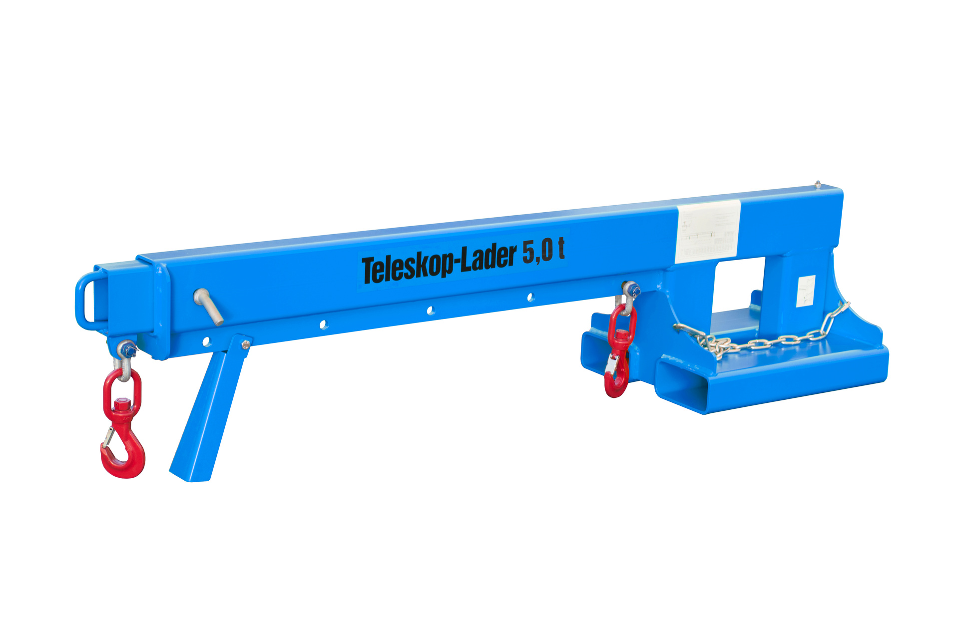 1 - Lastaufnahmemittel  Teleskop-Lader KT 5,0, lackiert, RAL 5012 Lichtblau