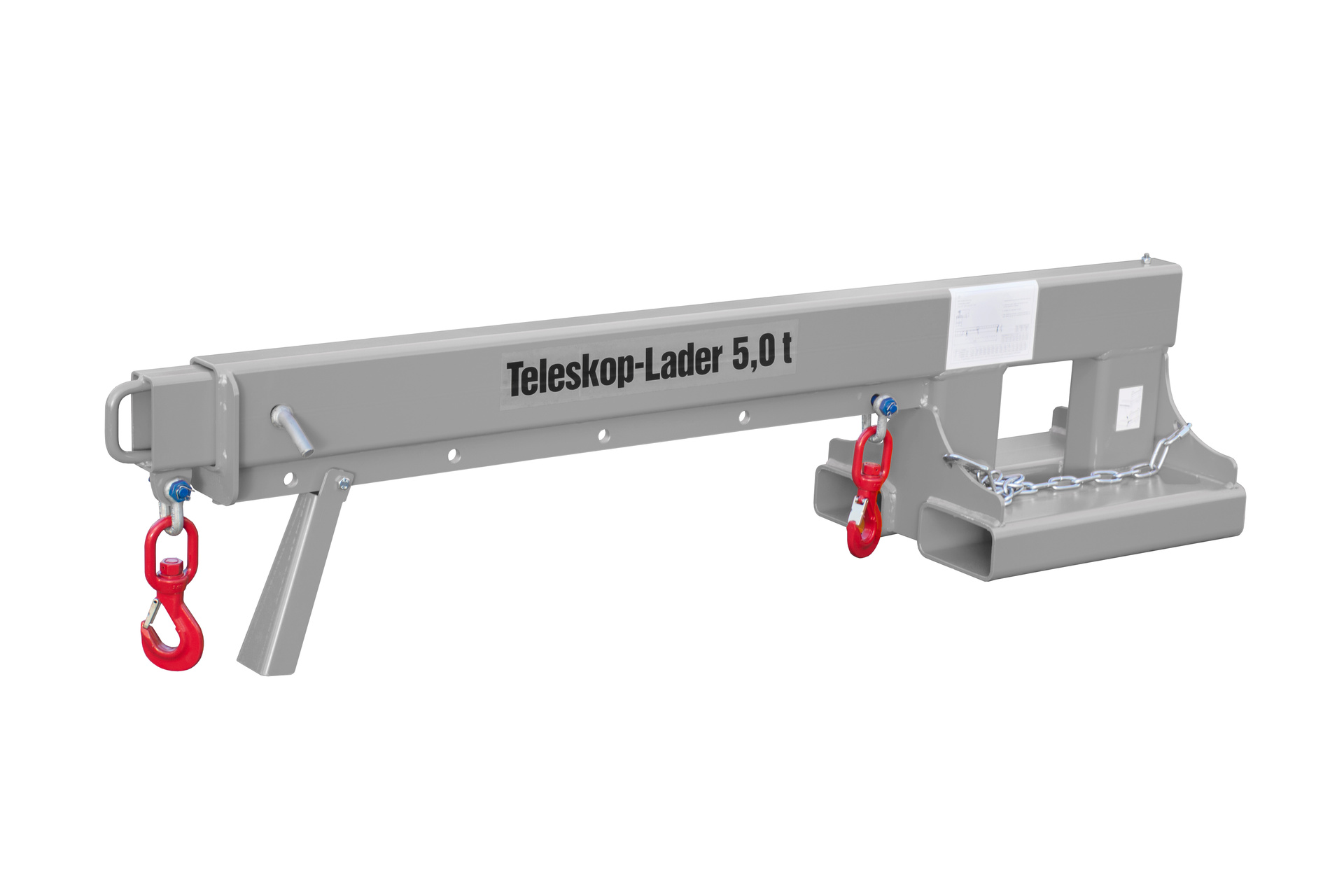 1 - Lastaufnahmemittel  Teleskop-Lader KT 5,0, lackiert, RAL 7005 Mausgrau
