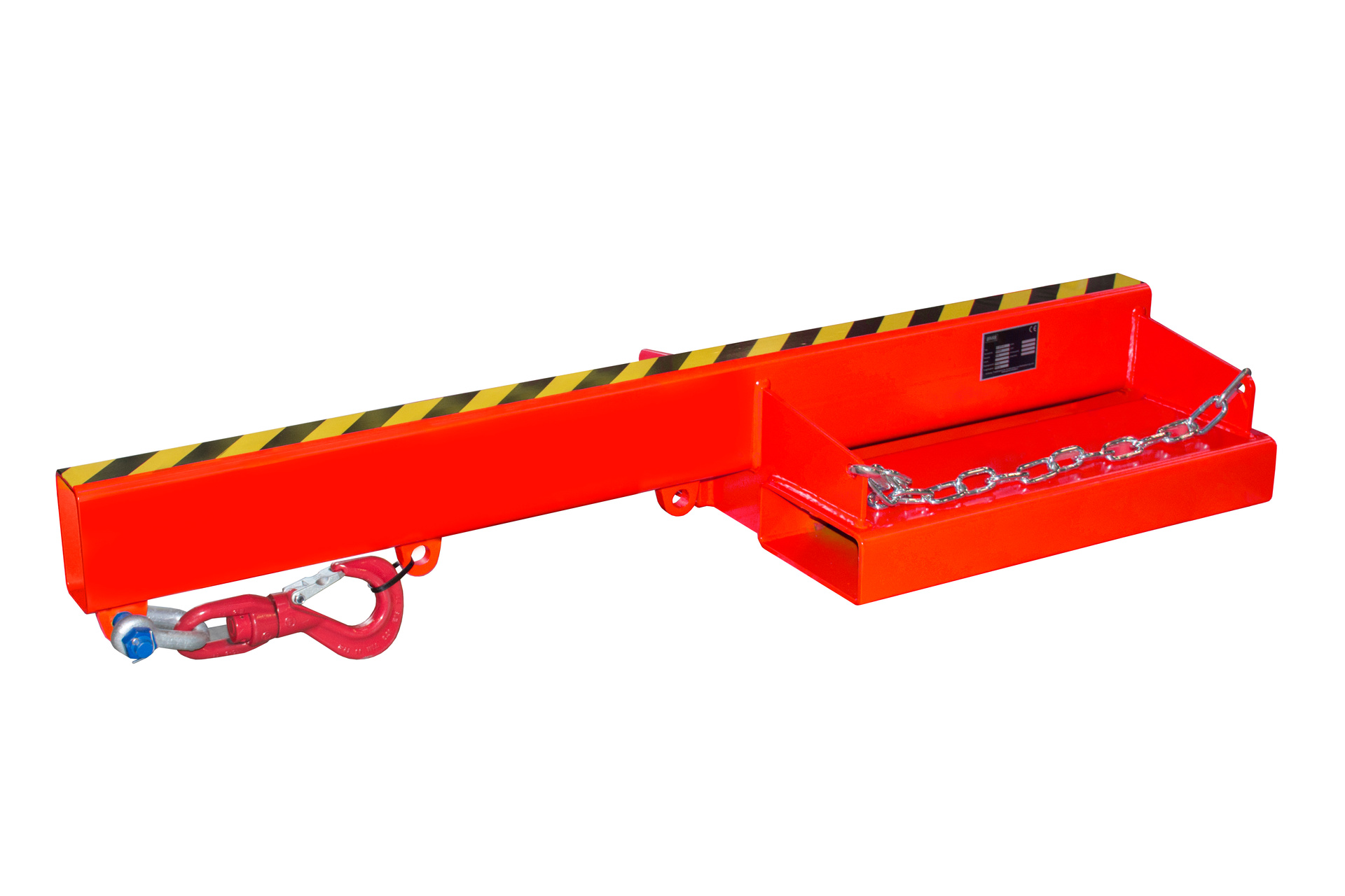 1 - Lastaufnahmemittel  Lastarm LA 1600-5,0, lackiert, RAL 3000 Feuerrot