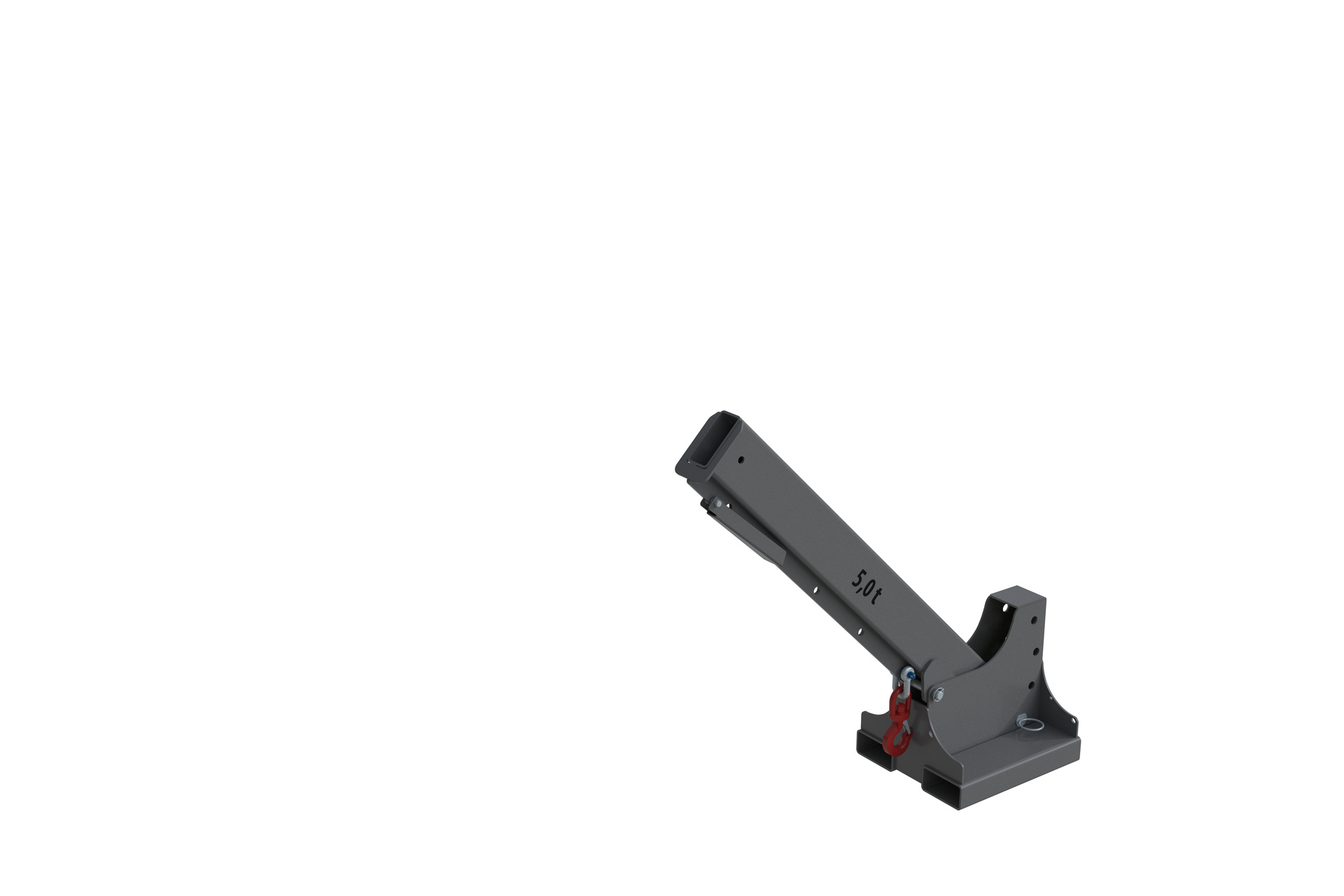 Lastaufnahmemittel  Teleskop-Lader KTH-K 5,0, lackiert, RAL 7005 Mausgrau