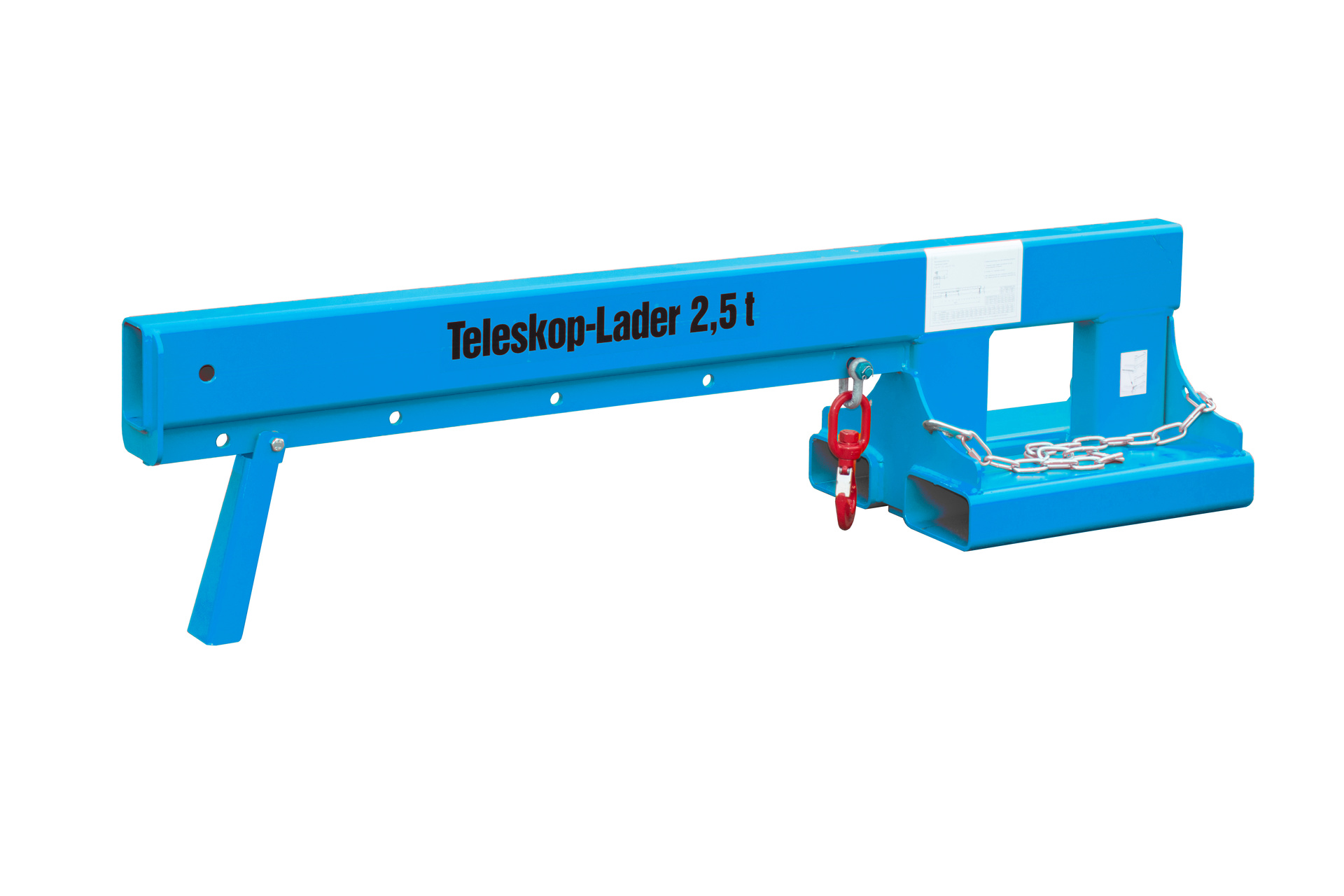 1 - Lastaufnahmemittel  Teleskop-Lader KT-K 2,5, lackiert, RAL 5012 Lichtblau