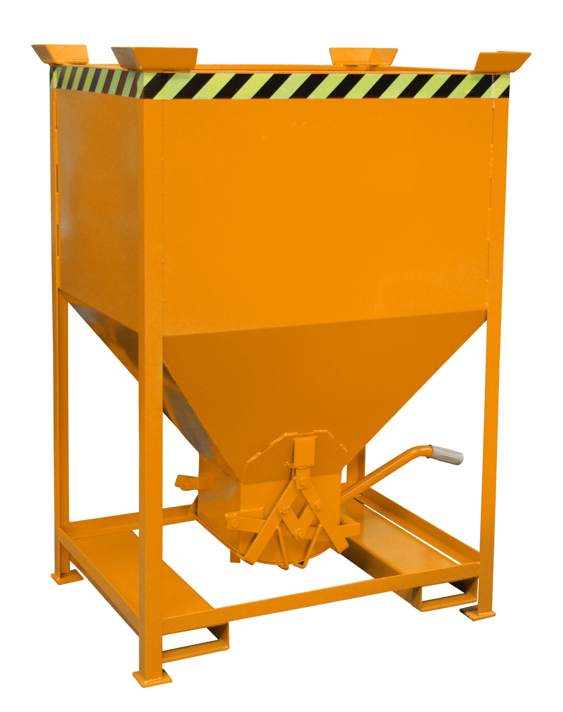 1 - Behälter  Silobehälter SG 600, lackiert, RAL 2000 Gelborange