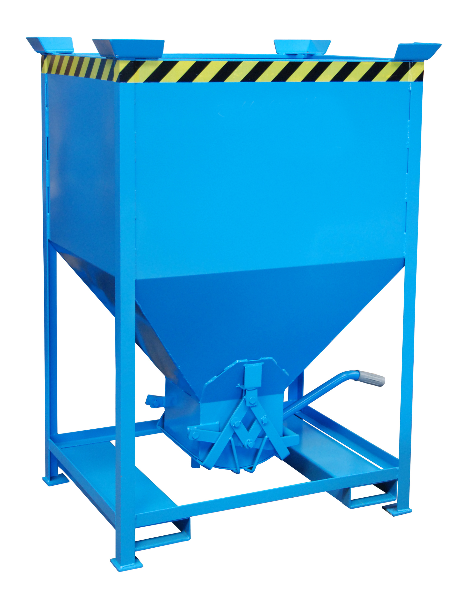1 - Behälter  Silobehälter SG 600, lackiert, RAL 5012 Lichtblau