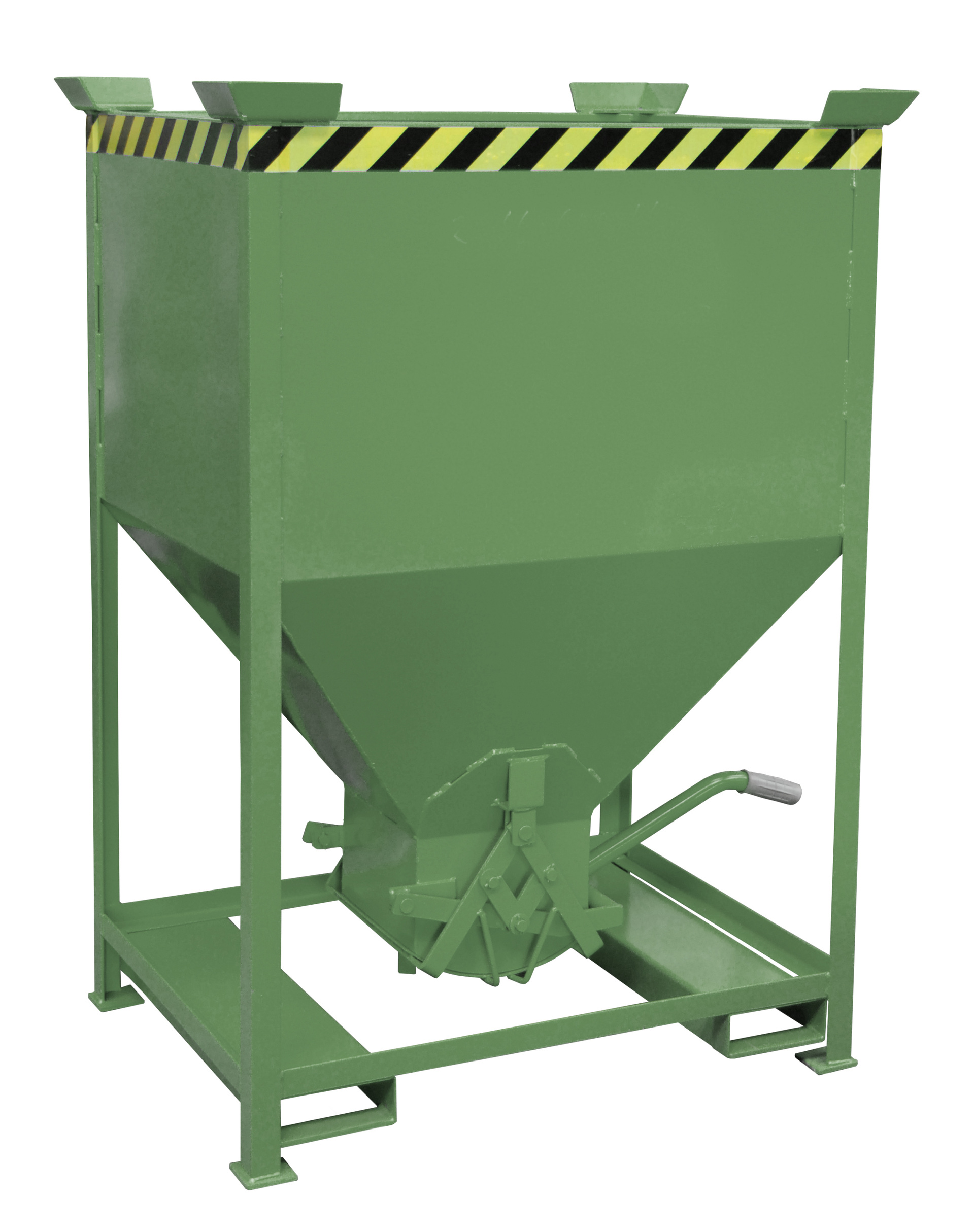 1 - Behälter  Silobehälter SG 600, lackiert, RAL 6011 Resedagrün