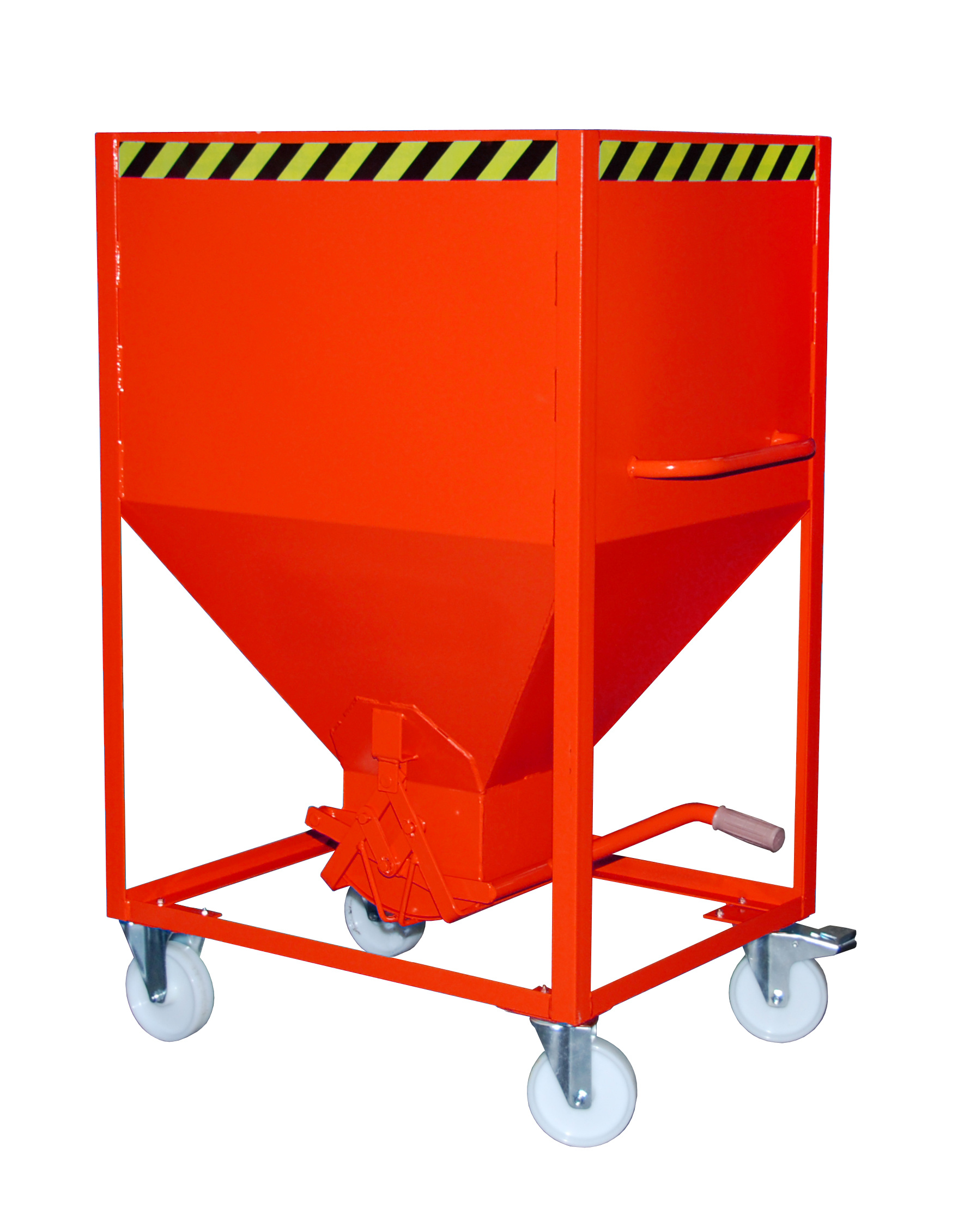 1 - Behälter Silobehälter SR 600, lackiert, RAL 3000 Feuerrot