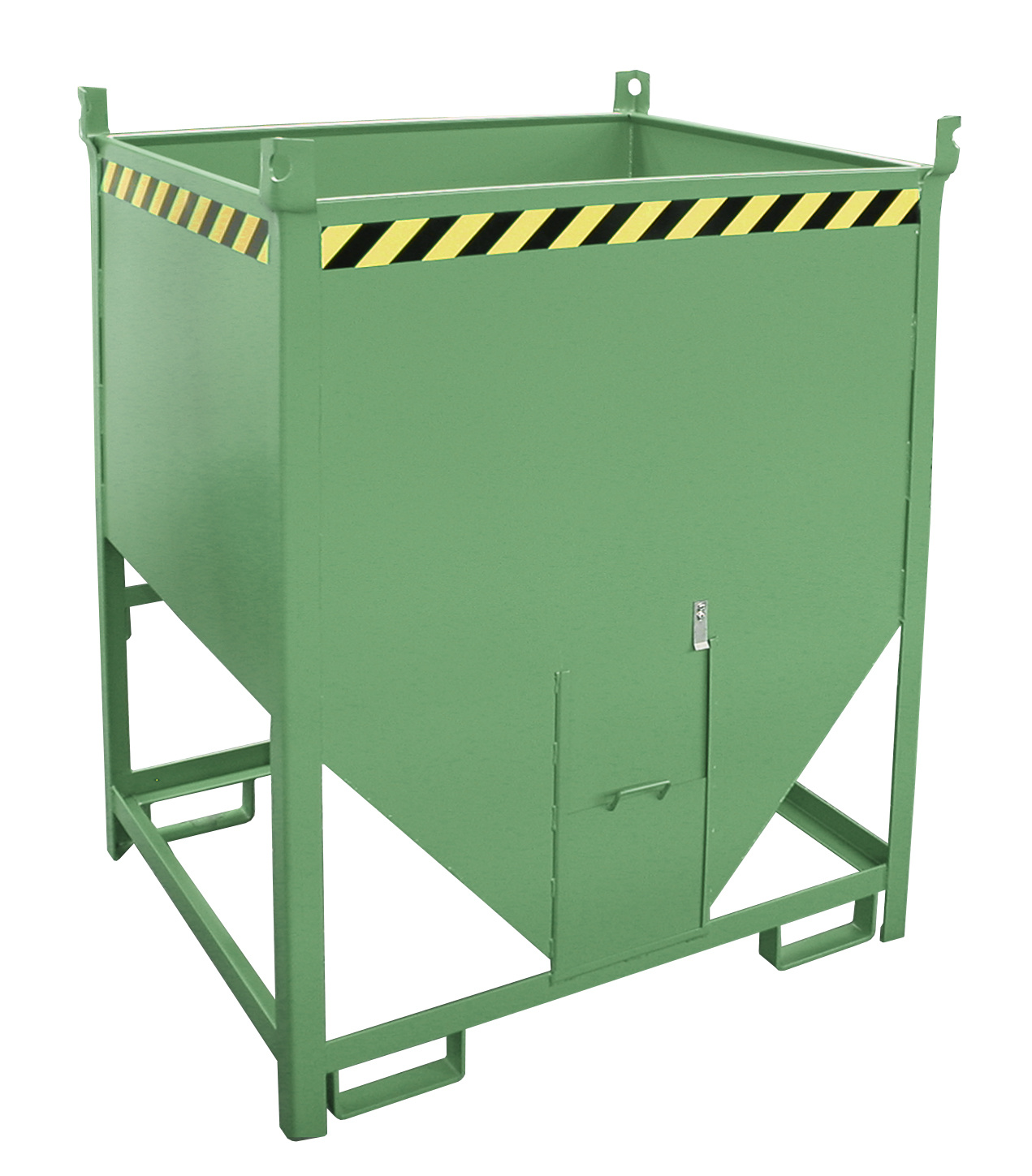 1 - Behälter Silobehälter SGS 100, 1 m³, lackiert, RAL 6011 Resedagrün