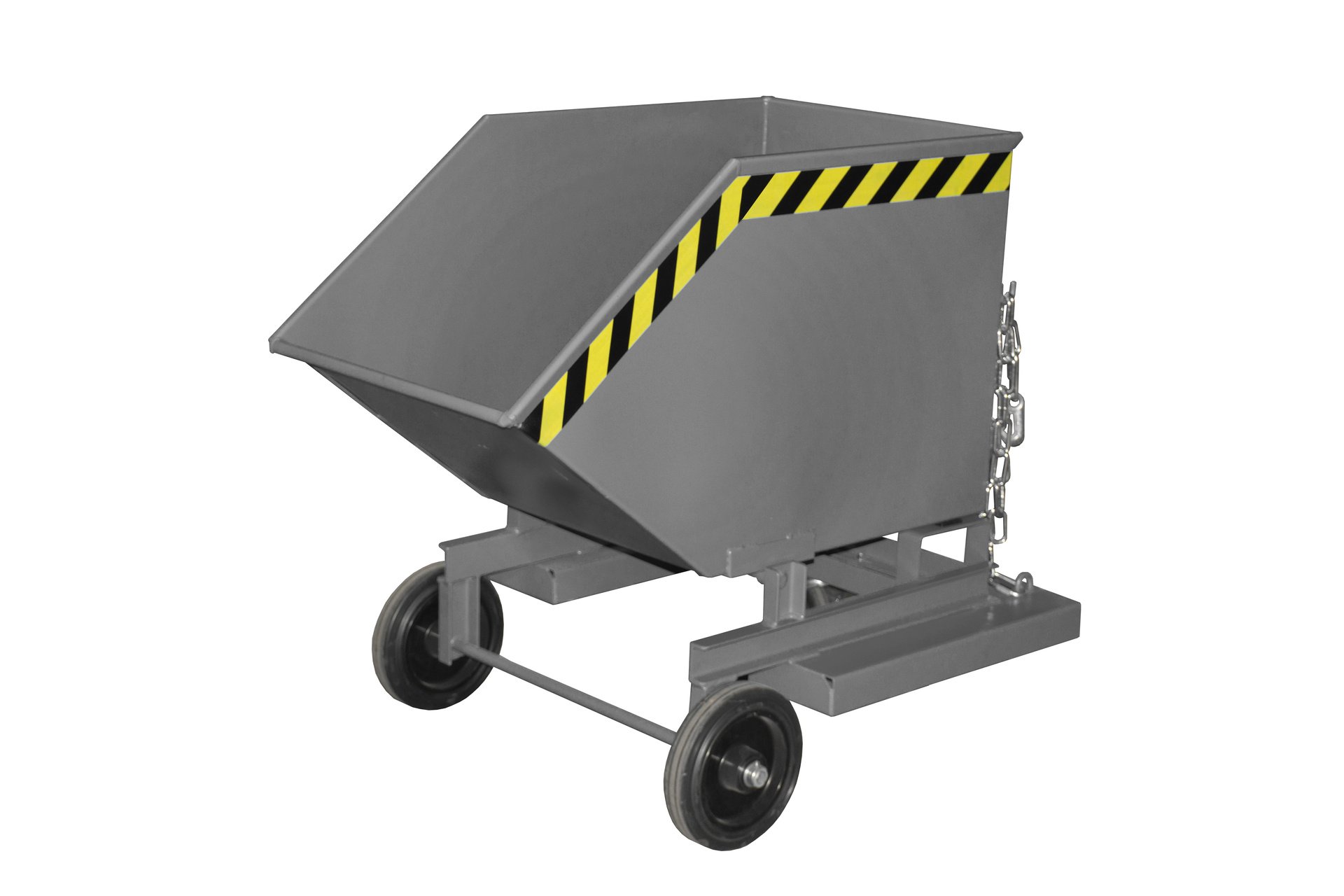 1 - Kipper Kastenwagen KW-ET 250, 250 l, lackiert, RAL 7005 Mausgrau