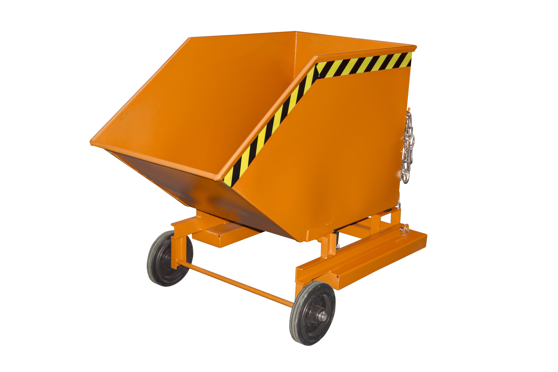 1 - Kipper  Kastenwagen KW-ET 400, 400 l, lackiert, RAL 2000 Gelborange