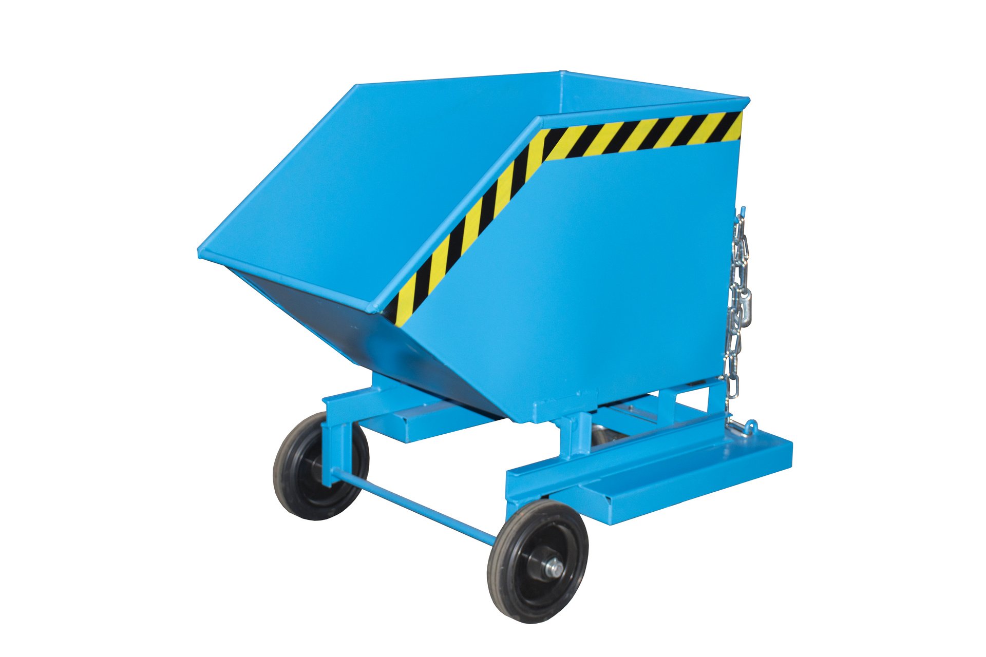 1 - Kipper  Späne-Kastenwagen SKW-ET 250, 250 l, lackiert, RAL 5012 Lichtblau