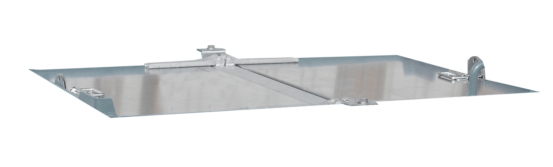 Zubehör für Stapler-Anbaugeräte Deckel, verzinkt für Klappbodenbehälter SB 500/Klappbodenbehälter SB 750 u.a.