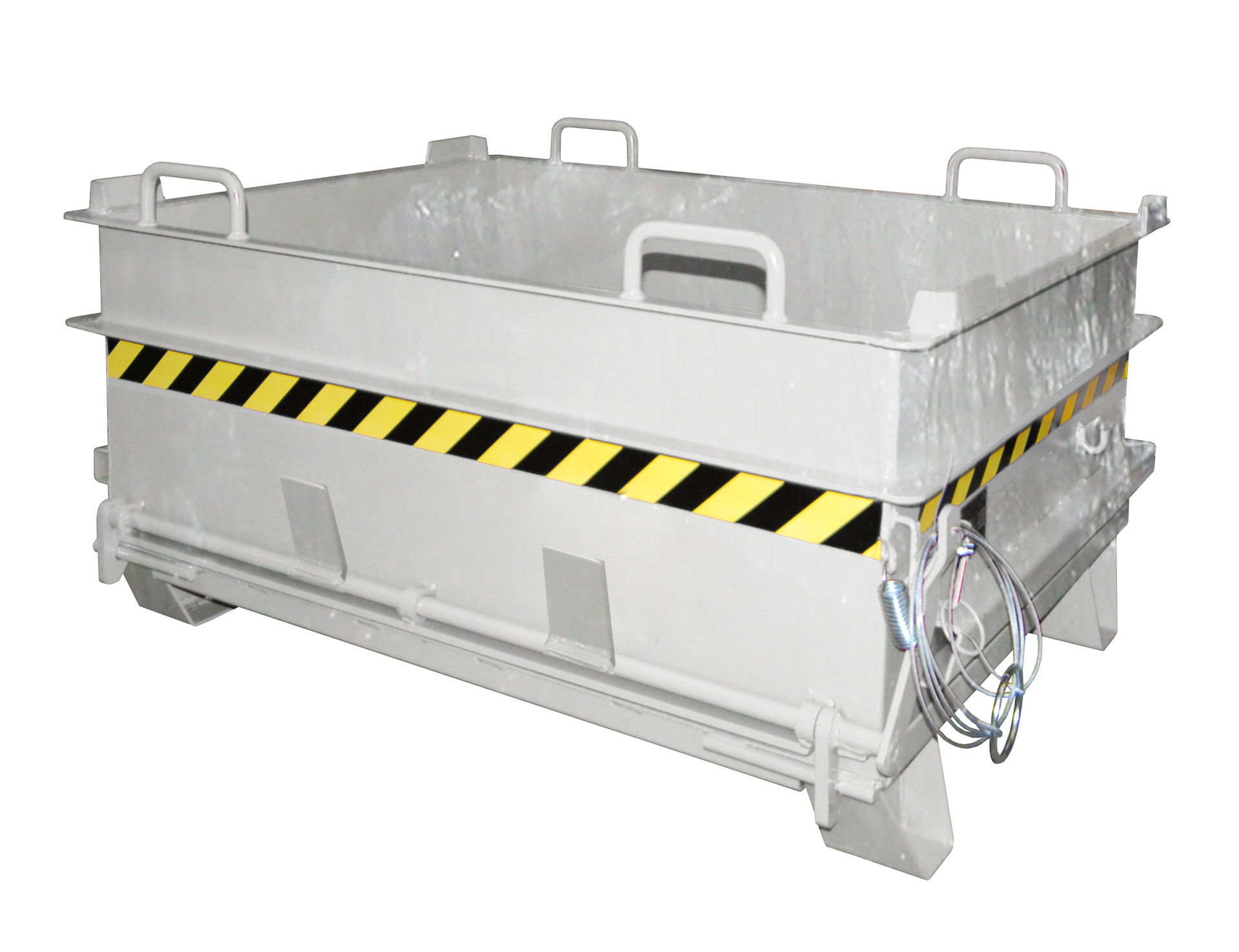 Container Baustoffcontainer BC 500 (Steinklammer-Entriegelung), 0,50 m³, feuerverzinkt