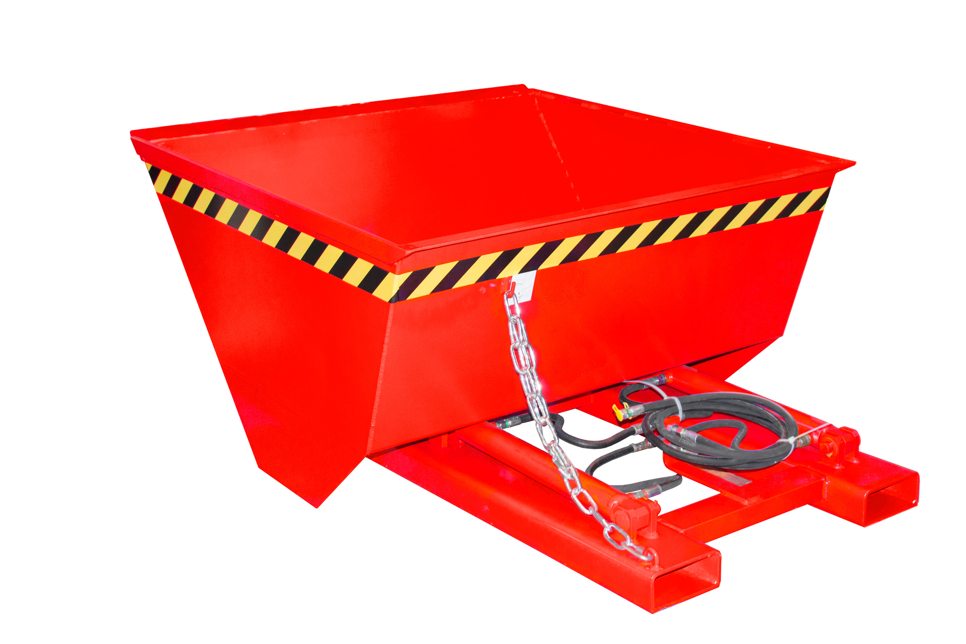 1 - Schaufeln  Schaufel HVR 50, 0,50 m³, lackiert, RAL 3000 Feuerrot