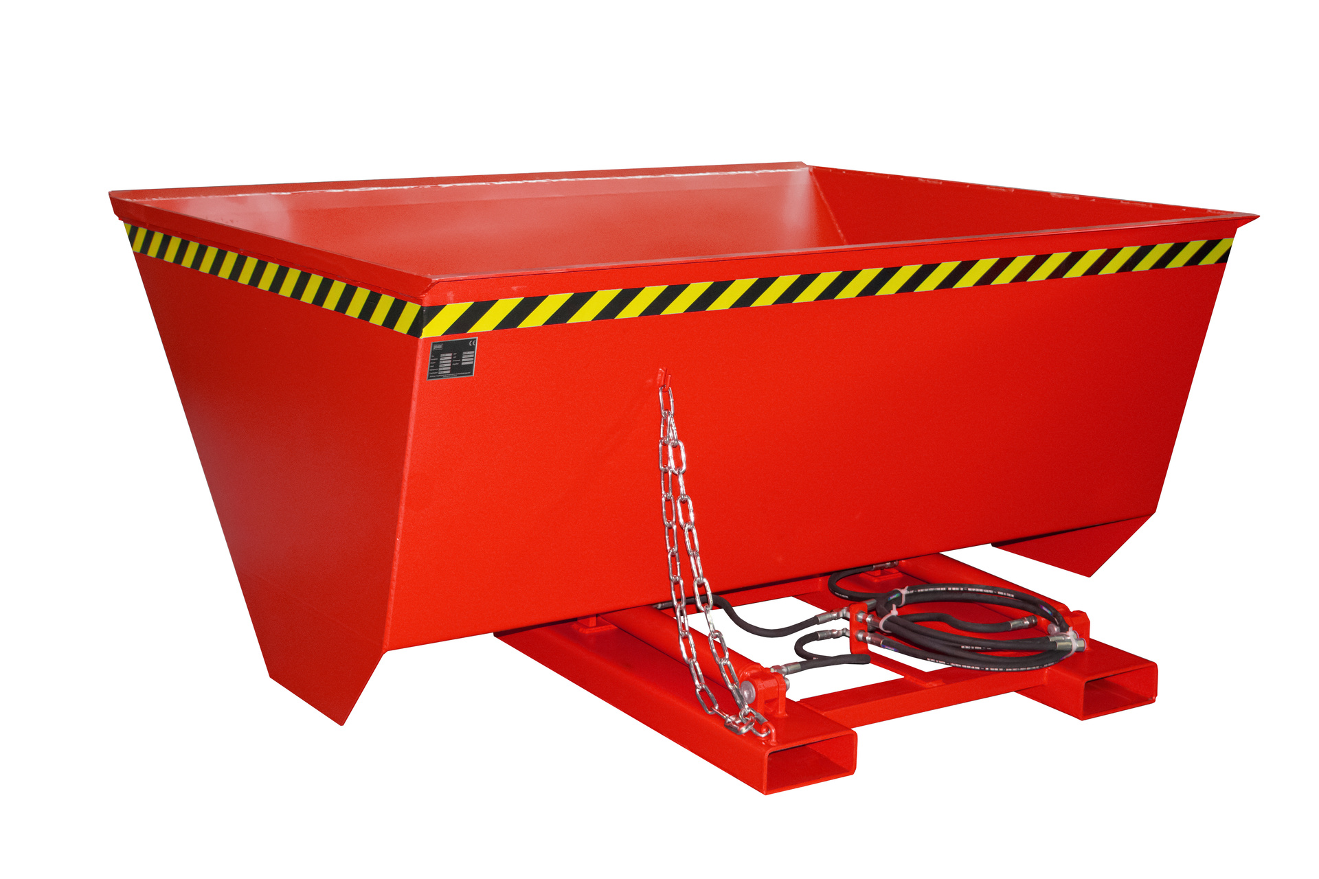 1 - Schaufeln Schaufel HVR 150, 1,50 m³, lackiert, RAL 3000 Feuerrot