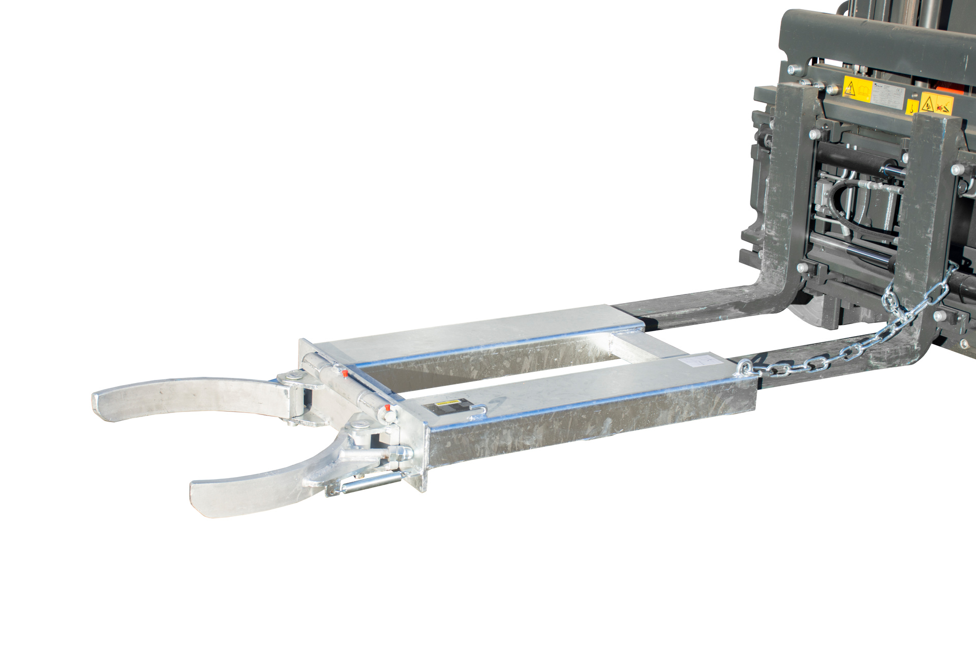 1 - Fass-Handling für Stapler-Anbaugeräte  Fassgreifer FK-I, feuerverzinkt