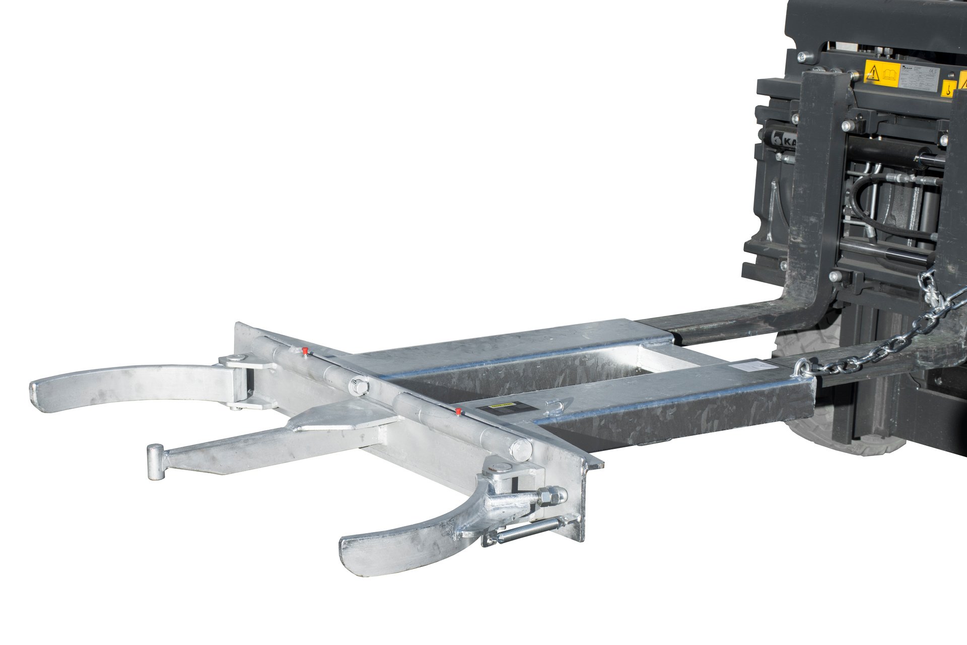 1 - Fass-Handling für Stapler-Anbaugeräte  Fassgreifer FK-II, feuerverzinkt