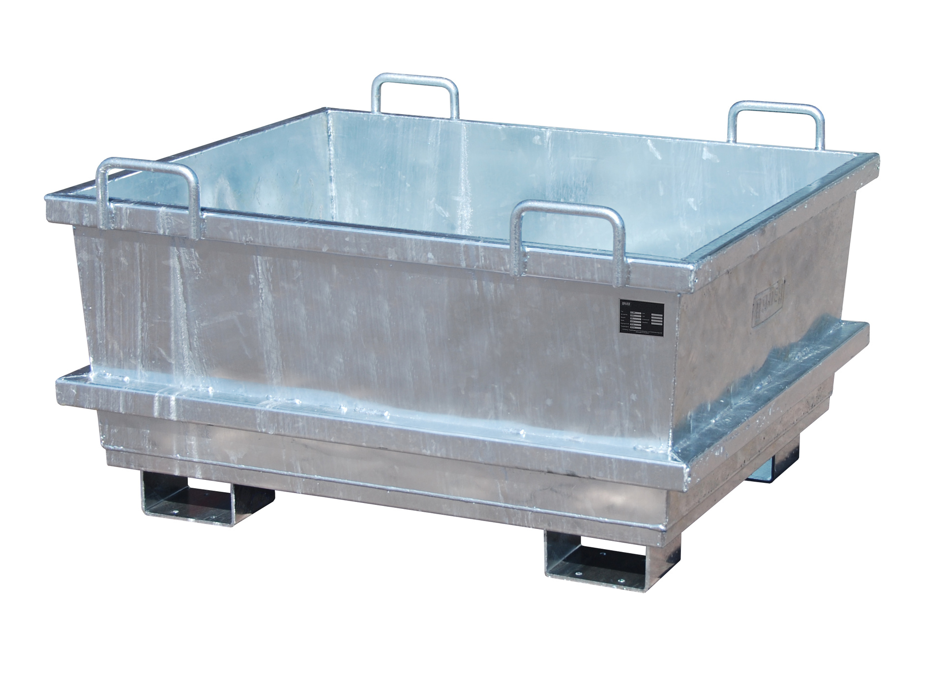1 - Container  Universalcontainer UC 500, 0,50 m³, feuerverzinkt