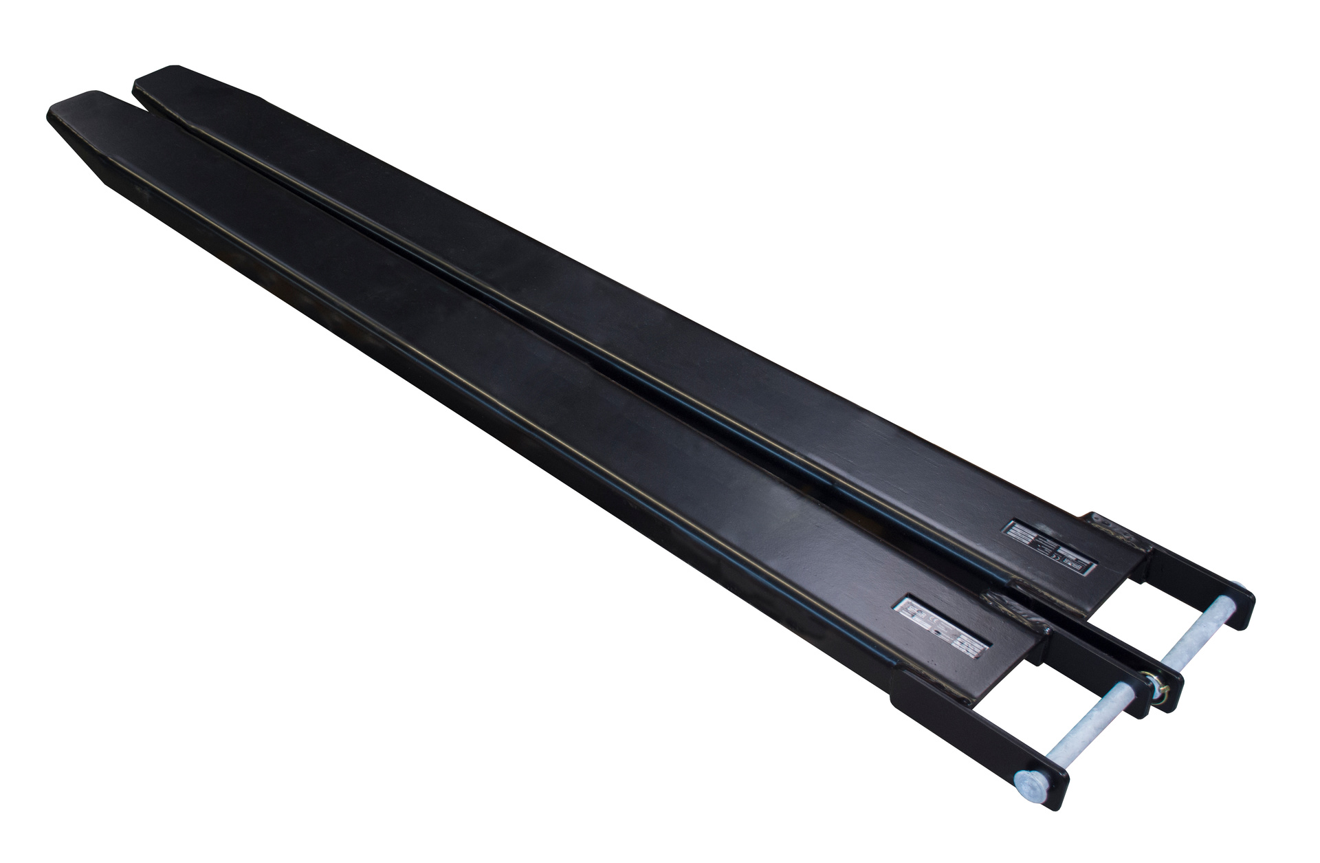 1 - Langguttransport  Gabelverlängerung GO 125/50 (Länge 2000), lackiert, RAL 7021 Schwarzgrau