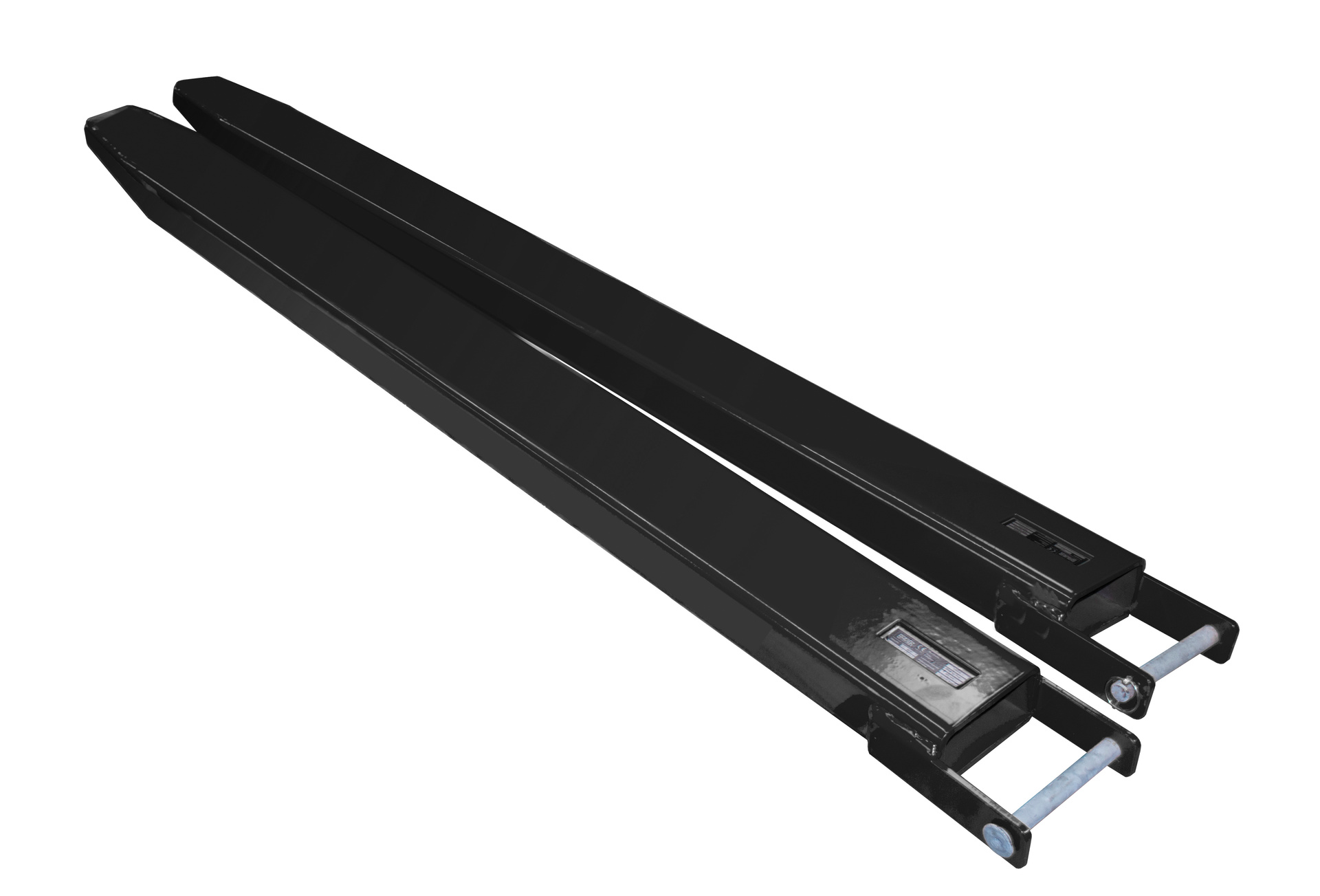 1 - Langguttransport Gabelverlängerung GG 150/70 (Länge 1800), lackiert, RAL 7021 Schwarzgrau