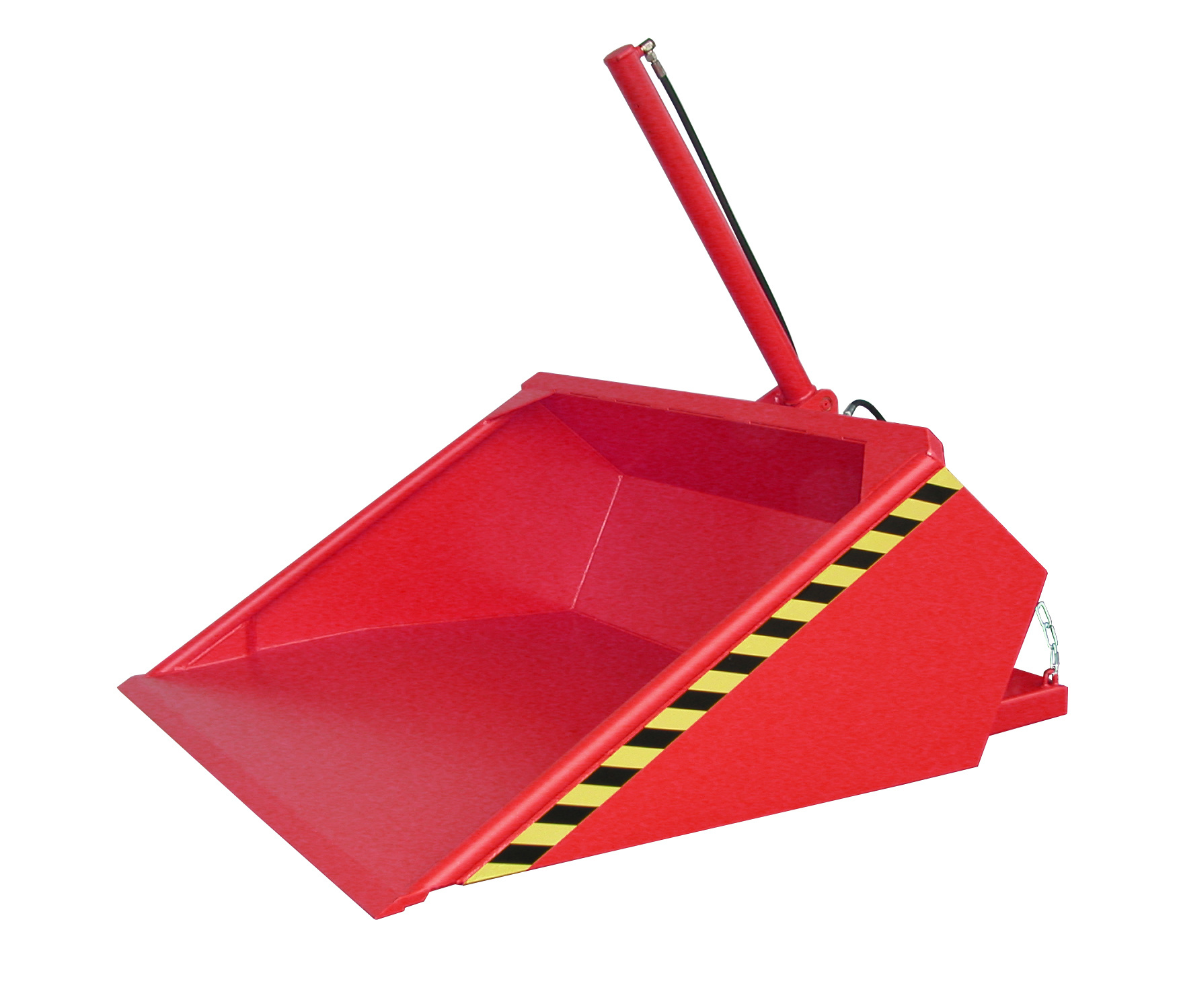 1 - Schaufeln  Schaufel DGS 700, 0,70 m³, lackiert, RAL 3000 Feuerrot