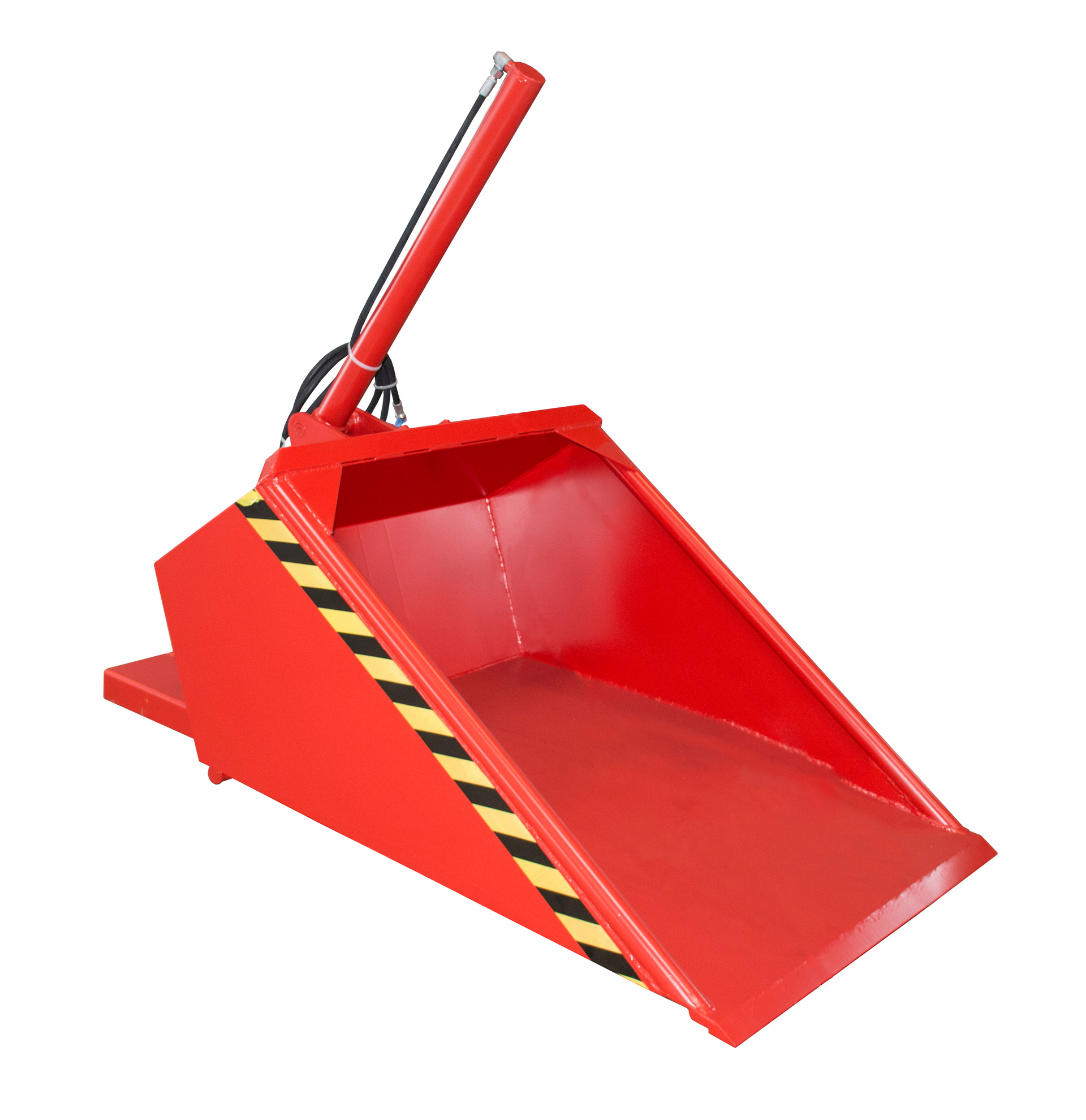 1 - Schaufeln  Schaufel DGS 500, 0,50 m³, lackiert, RAL 3000 Feuerrot