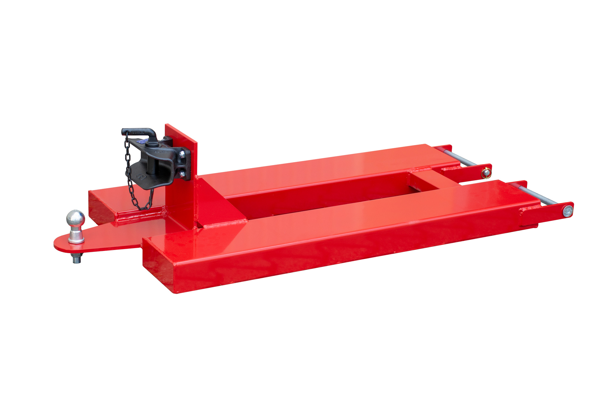 Hilfsgeräte für Stapler-Anbaugeräte Rangierhilfe RH-RMK, lackiert, RAL 3000 Feuerrot