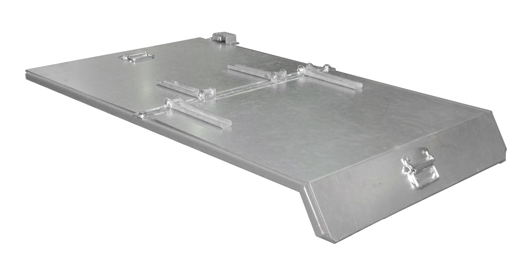 1 - Zubehör für Stapler-Anbaugeräte Deckel, verzinkt für Schwerlast-Kippbehälter SK 300/Kippbehälter 3S 300 u.a.
