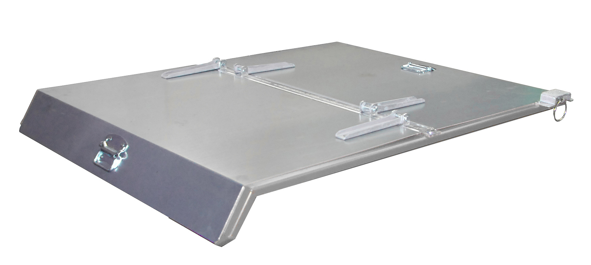 1 - Zubehör für Stapler-Anbaugeräte Deckel, verzinkt für Schwerlast-Kippbehälter SK 600/Kippbehälter 3S 600 u.a.