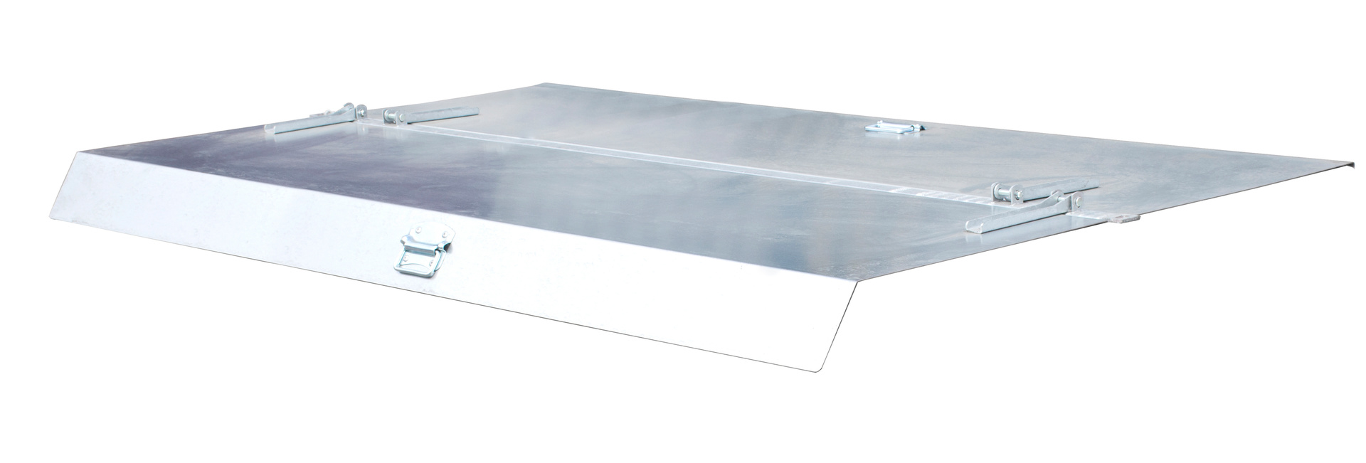 1 - Zubehör für Stapler-Anbaugeräte Deckel, verzinkt für Kippbehälter EXPO 1700/Schwerlast-Kippbehälter SK 1700/Späne-Kippbehälter EXPO-E 1700