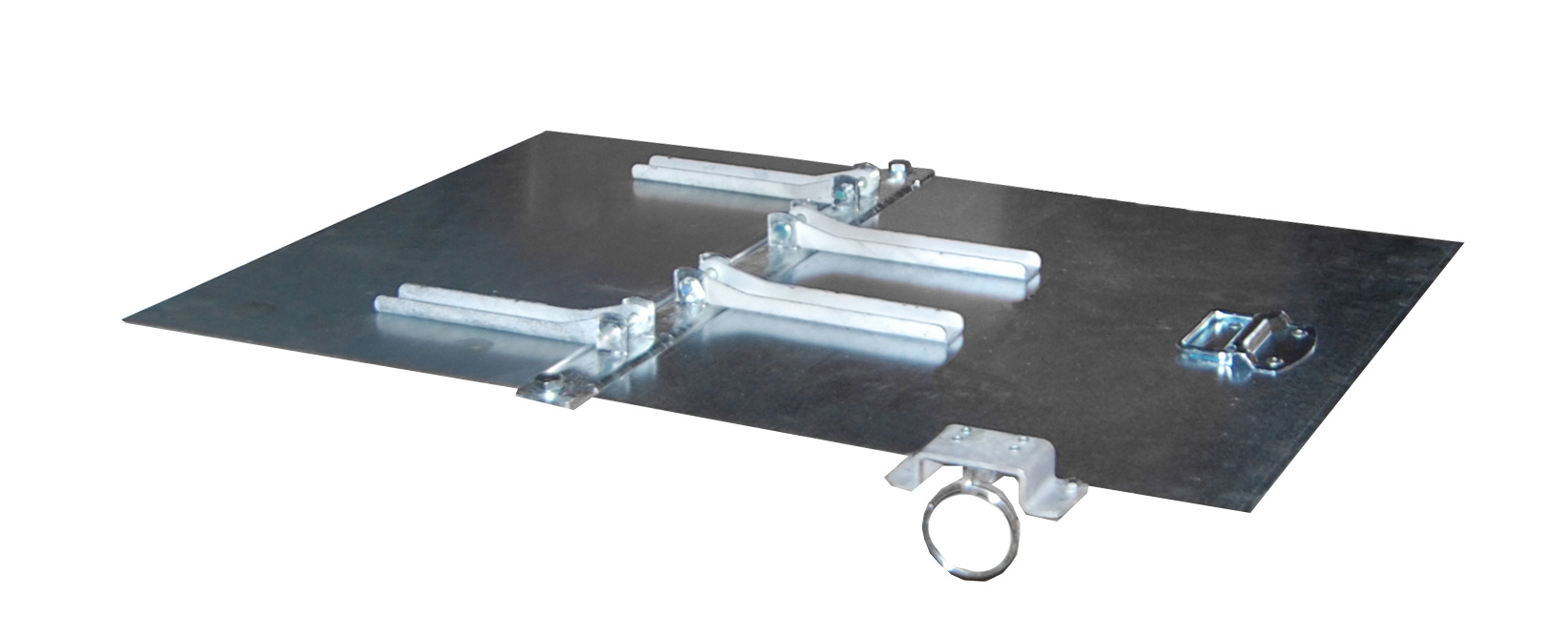 1 - Zubehör für Stapler-Anbaugeräte Deckel, verzinkt für Kippbehälter EXPO 150/Späne-Kippbehälter EXPO-E 150