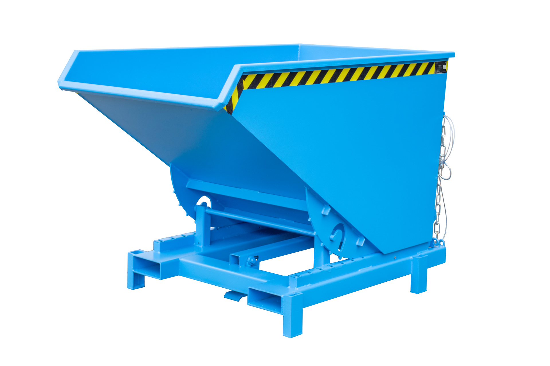 1 - Behälter  Schwerlast-Kipper SK 1200, 1,20 m³, lackiert, RAL 5012 Lichtblau
