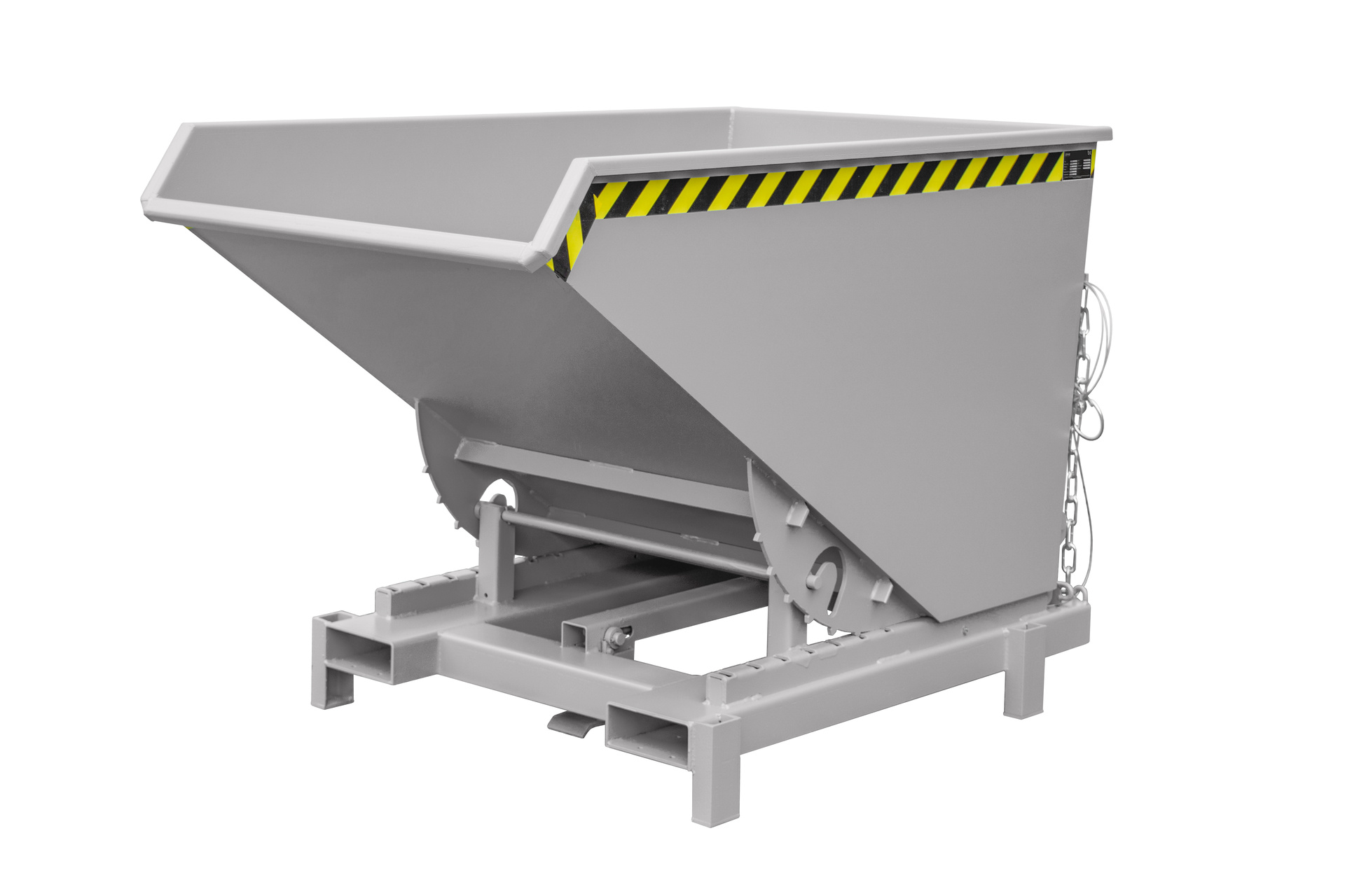 1 - Behälter  Schwerlast-Kipper SK 1200, 1,20 m³, lackiert, RAL 7005 Mausgrau